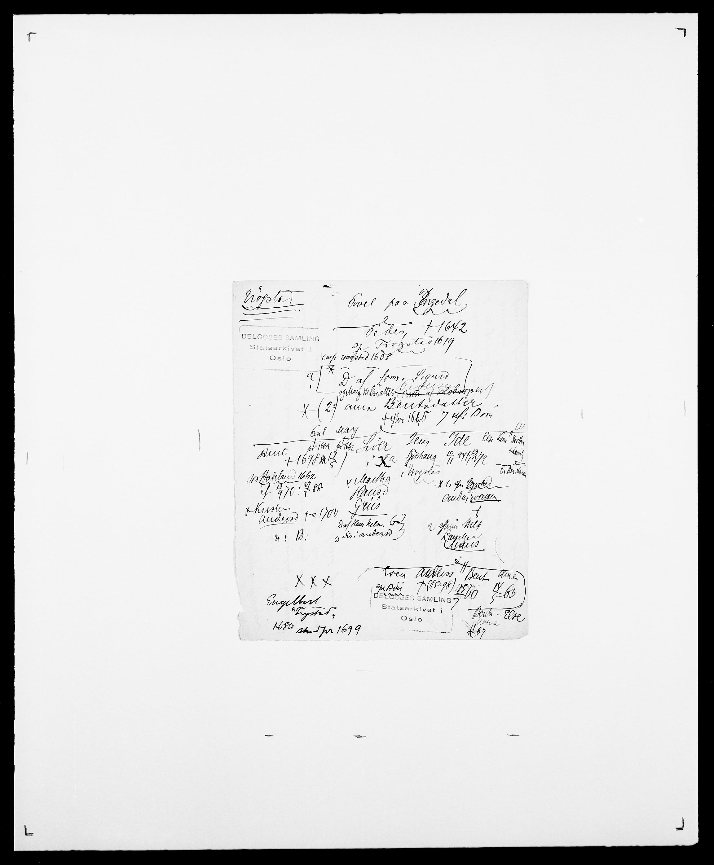 Delgobe, Charles Antoine - samling, AV/SAO-PAO-0038/D/Da/L0039: Thorsen - Urup, s. 431