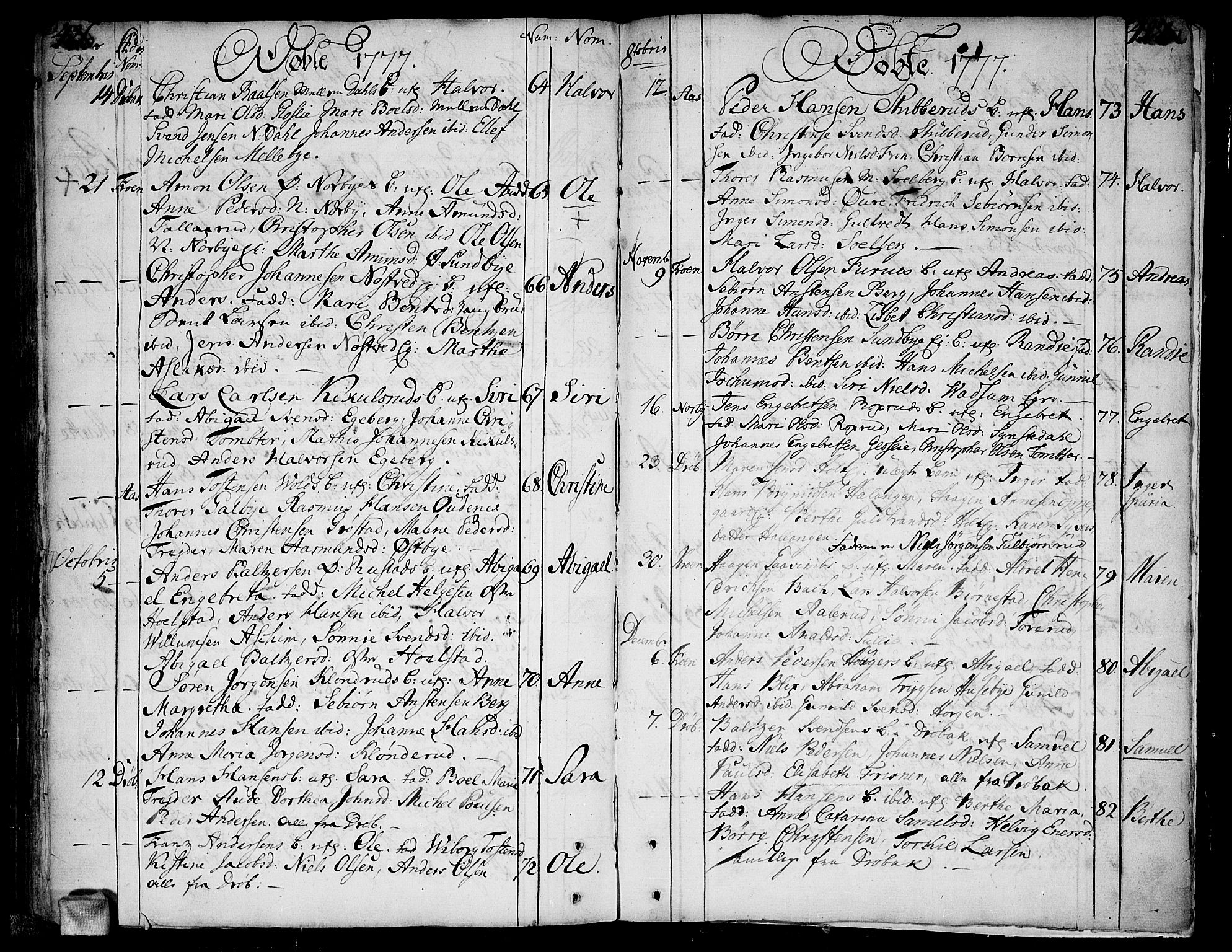 Ås prestekontor Kirkebøker, AV/SAO-A-10894/F/Fa/L0001: Ministerialbok nr. I 1, 1742-1778, s. 426-427