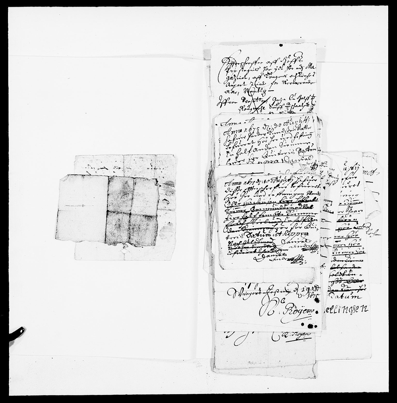 Rentekammeret inntil 1814, Reviderte regnskaper, Fogderegnskap, AV/RA-EA-4092/R13/L0810: Fogderegnskap Solør, Odal og Østerdal, 1675, s. 320