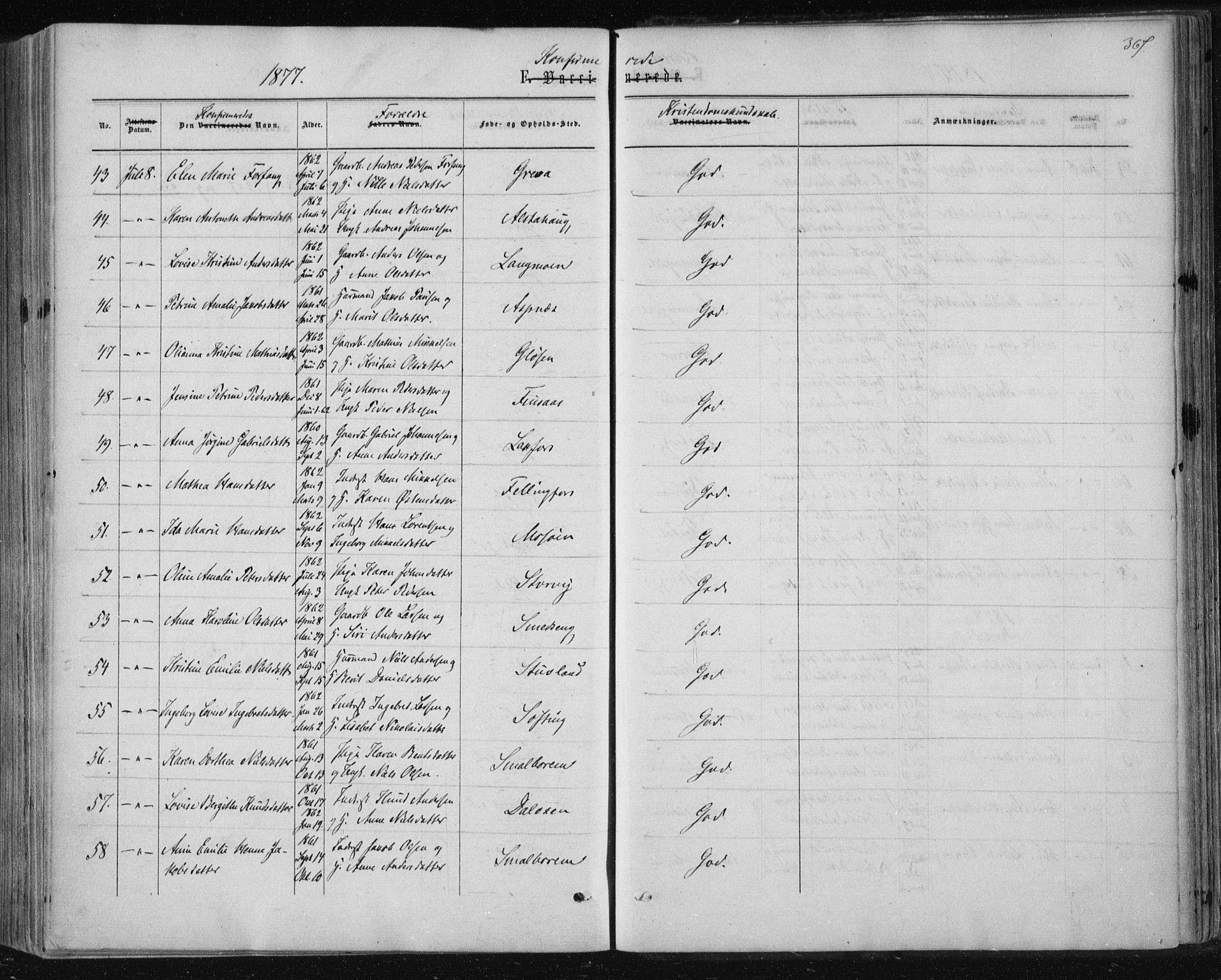 Ministerialprotokoller, klokkerbøker og fødselsregistre - Nordland, AV/SAT-A-1459/820/L0294: Ministerialbok nr. 820A15, 1866-1879, s. 367