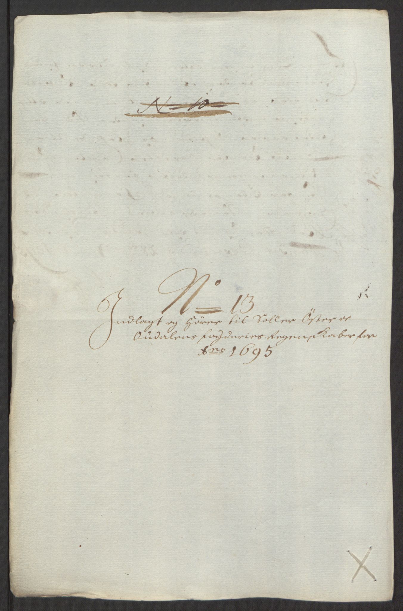 Rentekammeret inntil 1814, Reviderte regnskaper, Fogderegnskap, AV/RA-EA-4092/R13/L0833: Fogderegnskap Solør, Odal og Østerdal, 1695, s. 201