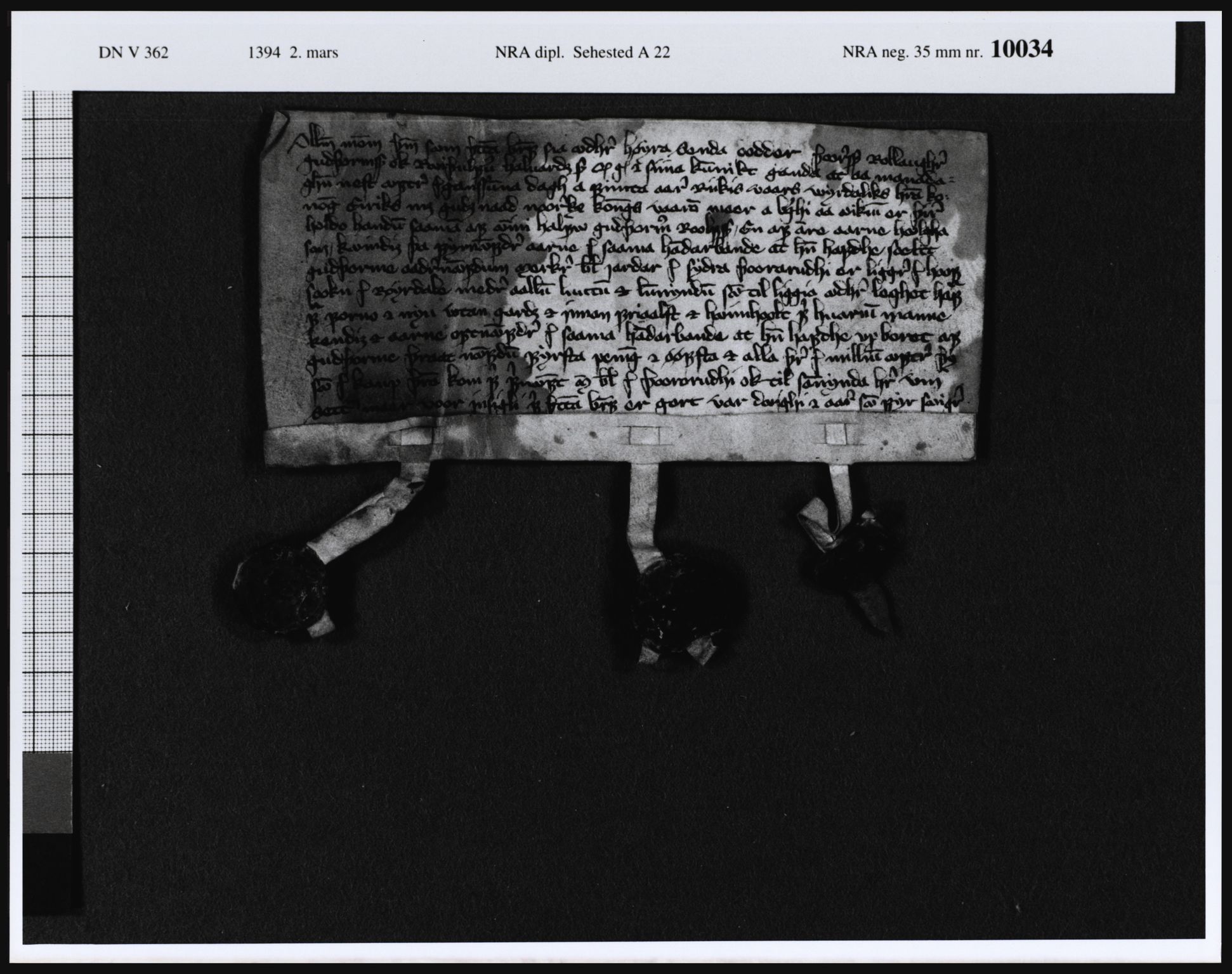 Riksarkivets diplomsamling, AV/RA-EA-5965/F07/F07a, 1332-1669, s. 48