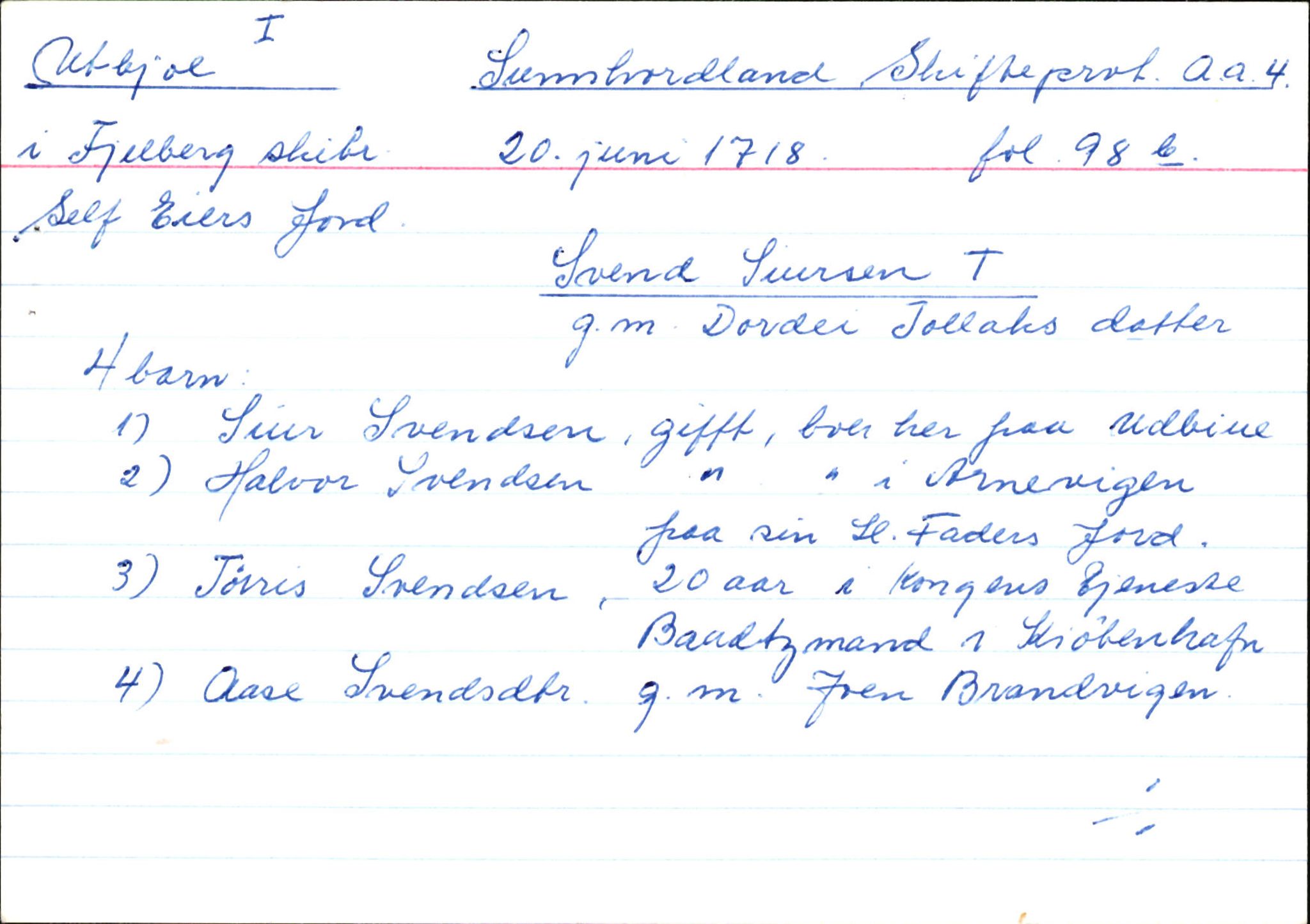 Skiftekort ved Statsarkivet i Bergen, SAB/SKIFTEKORT/004/L0003: Skifteprotokoll nr. 4, 1717-1722, s. 48