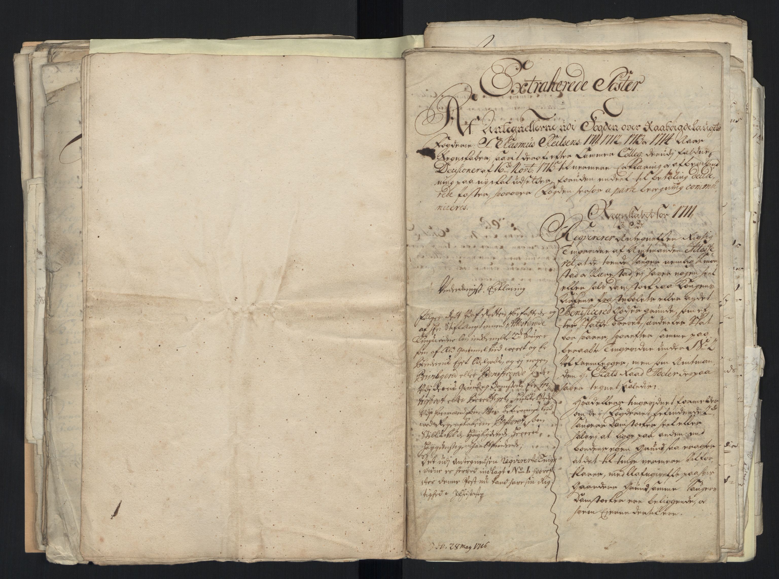 Rentekammeret inntil 1814, Reviderte regnskaper, Fogderegnskap, RA/EA-4092/R40/L2451: Fogderegnskap Råbyggelag, 1714-1715, s. 182