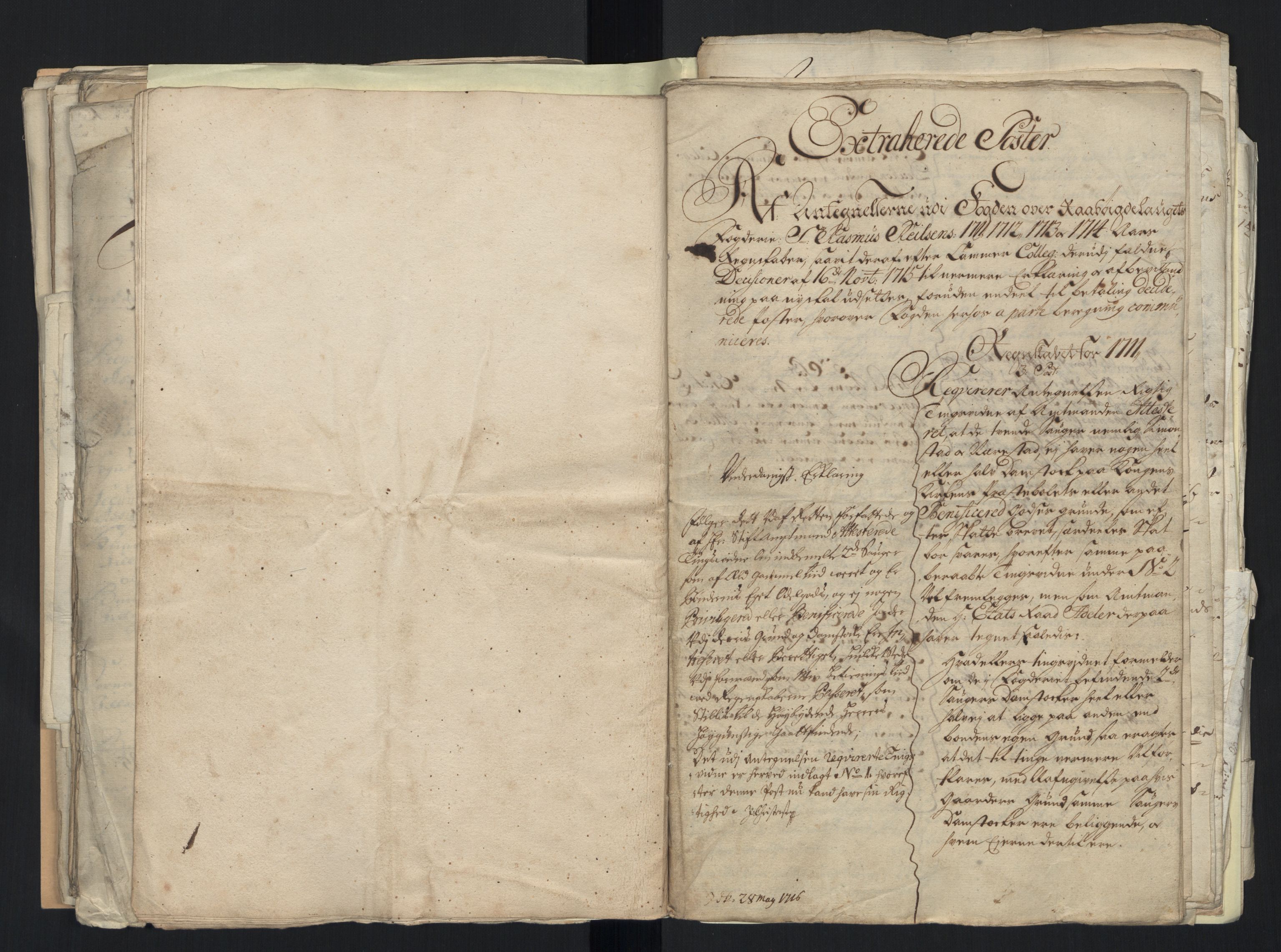 Rentekammeret inntil 1814, Reviderte regnskaper, Fogderegnskap, AV/RA-EA-4092/R40/L2451: Fogderegnskap Råbyggelag, 1714-1715, s. 182