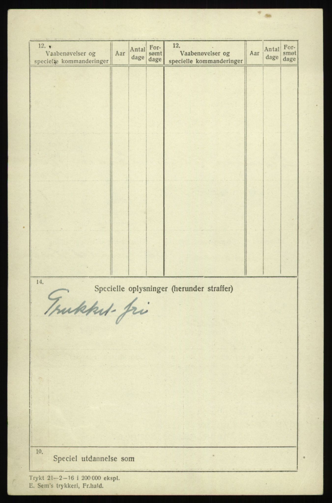 Forsvaret, Troms infanteriregiment nr. 16, AV/RA-RAFA-3146/P/Pa/L0017: Rulleblad for regimentets menige mannskaper, årsklasse 1933, 1933, s. 748