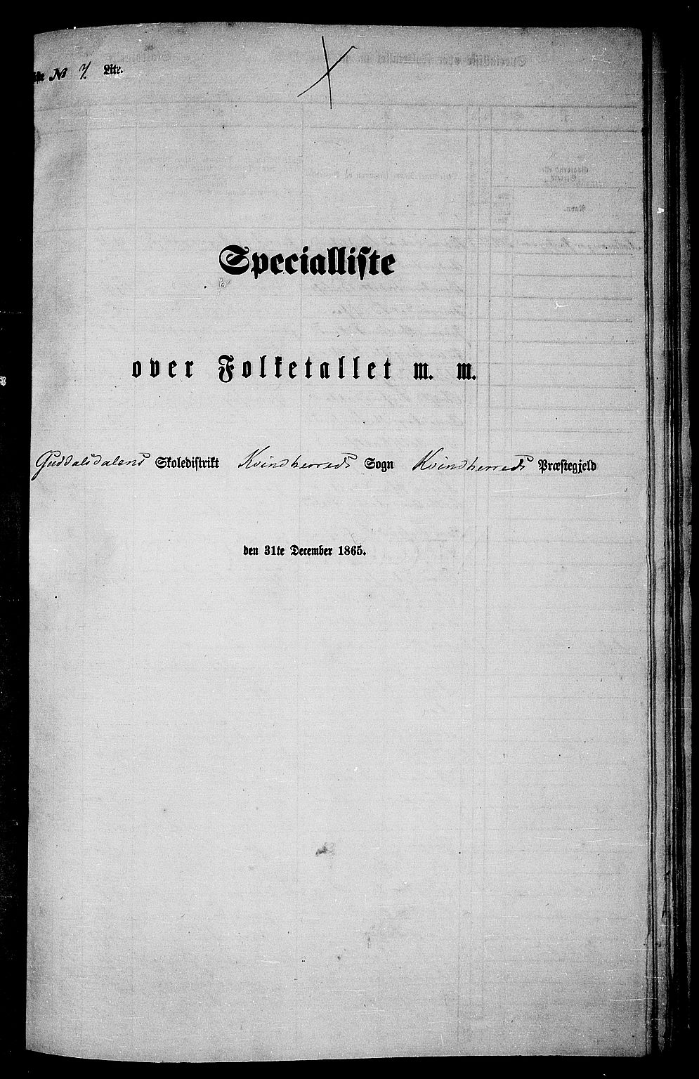 RA, Folketelling 1865 for 1224P Kvinnherad prestegjeld, 1865, s. 109