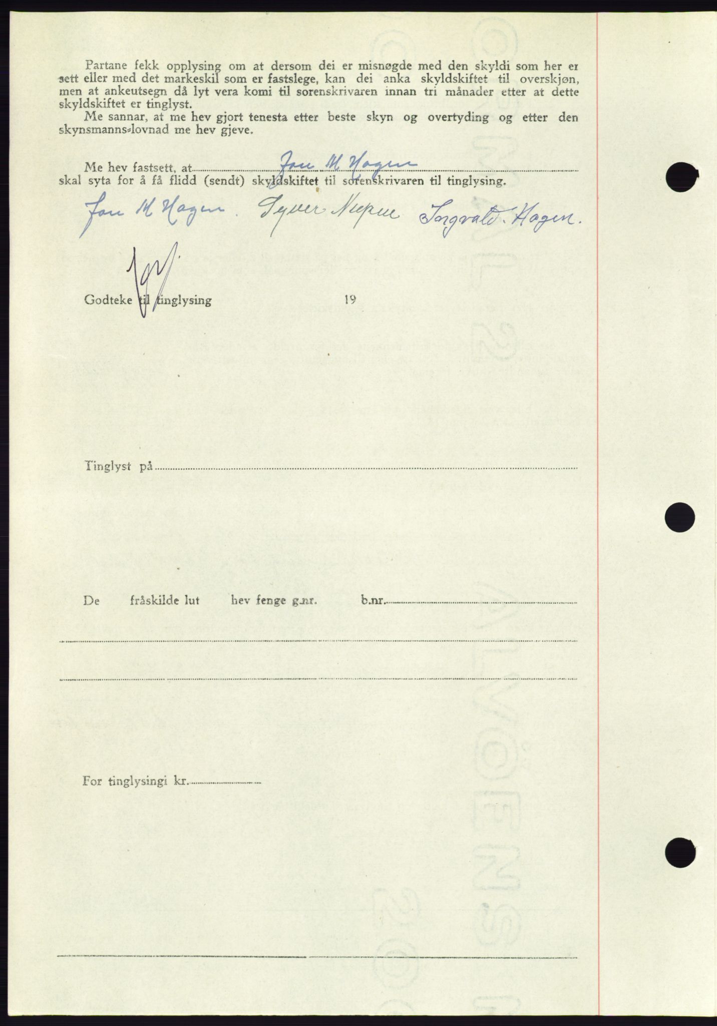 Søre Sunnmøre sorenskriveri, AV/SAT-A-4122/1/2/2C/L0082: Pantebok nr. 8A, 1948-1948, Dagboknr: 835/1948