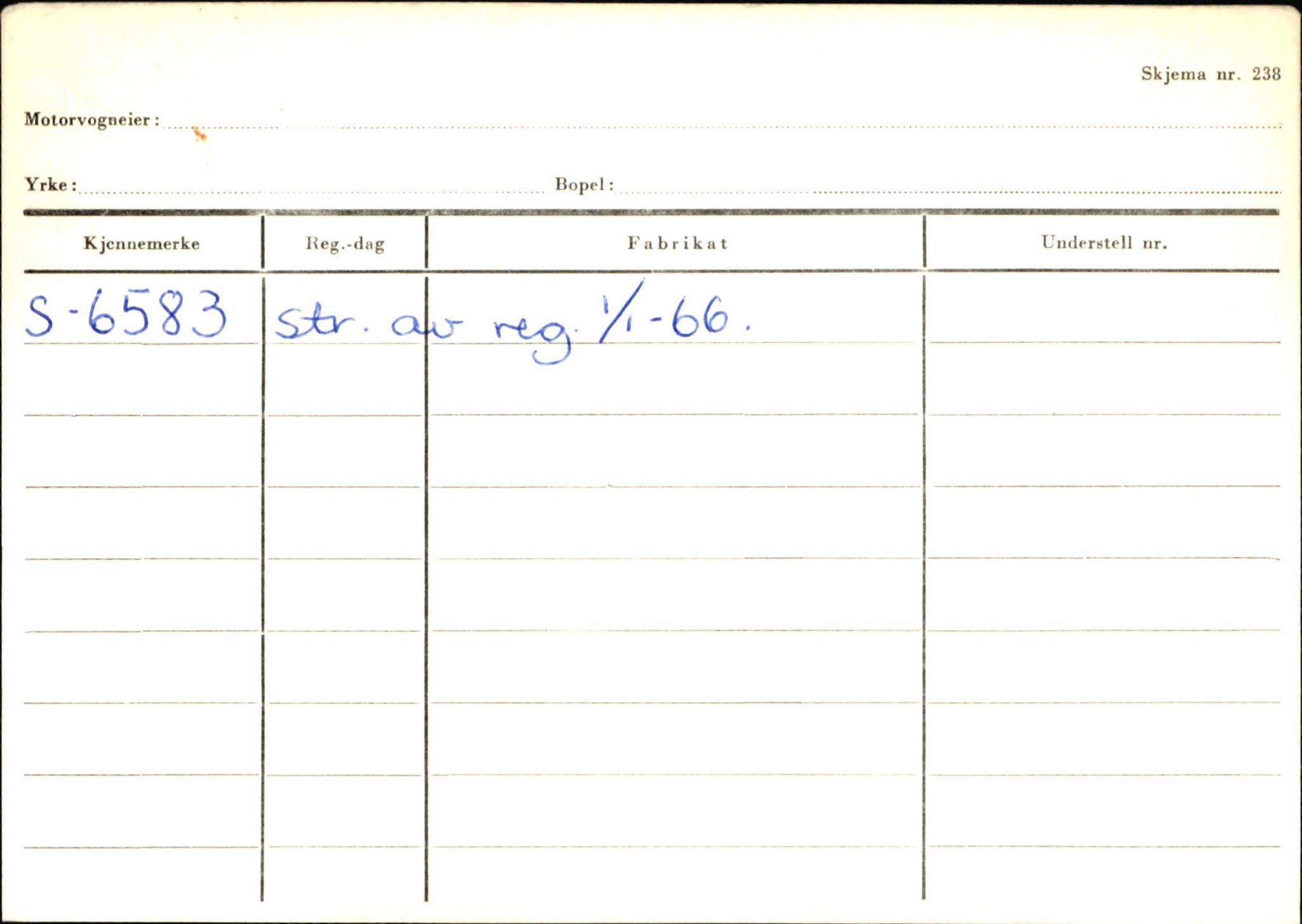 Statens vegvesen, Sogn og Fjordane vegkontor, AV/SAB-A-5301/4/F/L0133: Eigarregister Bremanger A-Å. Gaular A-H, 1945-1975, s. 176