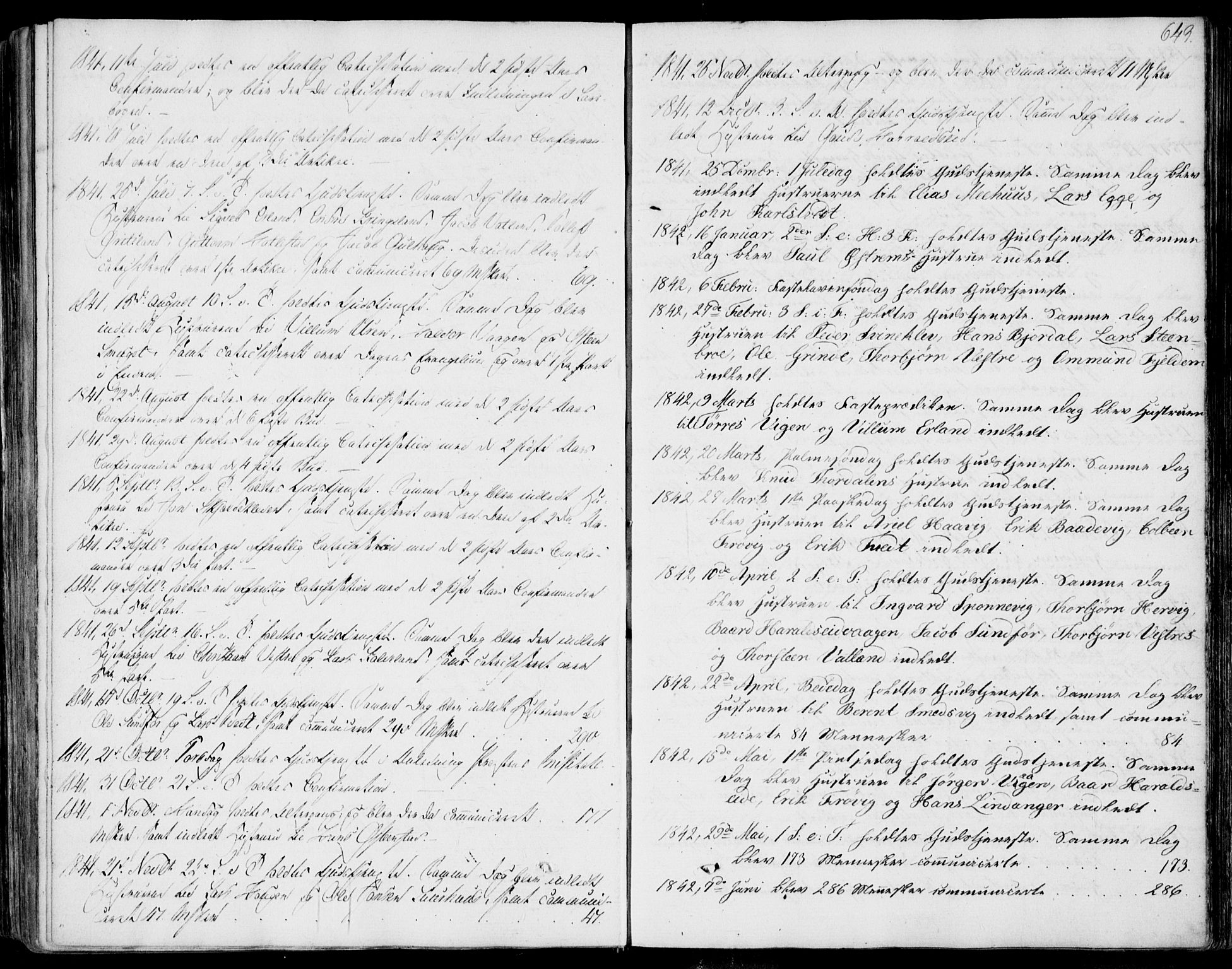 Skjold sokneprestkontor, AV/SAST-A-101847/H/Ha/Haa/L0006: Ministerialbok nr. A 6.2, 1835-1858, s. 643