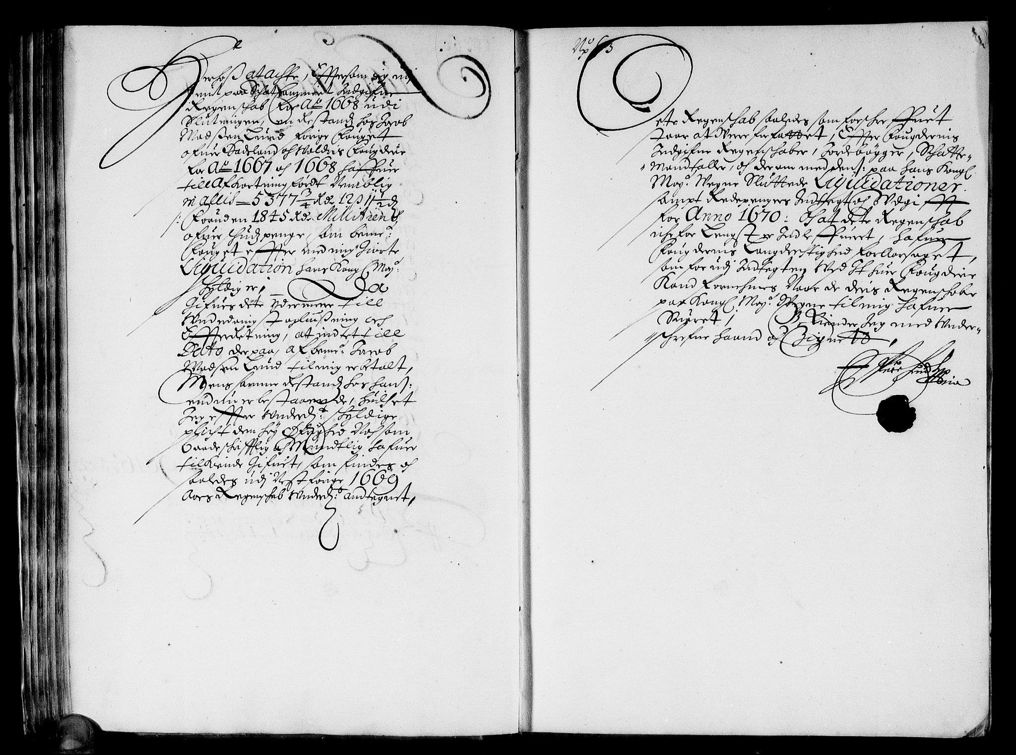 Rentekammeret inntil 1814, Reviderte regnskaper, Stiftamtstueregnskaper, Landkommissariatet på Akershus og Akershus stiftamt, AV/RA-EA-5869/R/Rb/L0067: Akershus stiftamt, 1668-1670