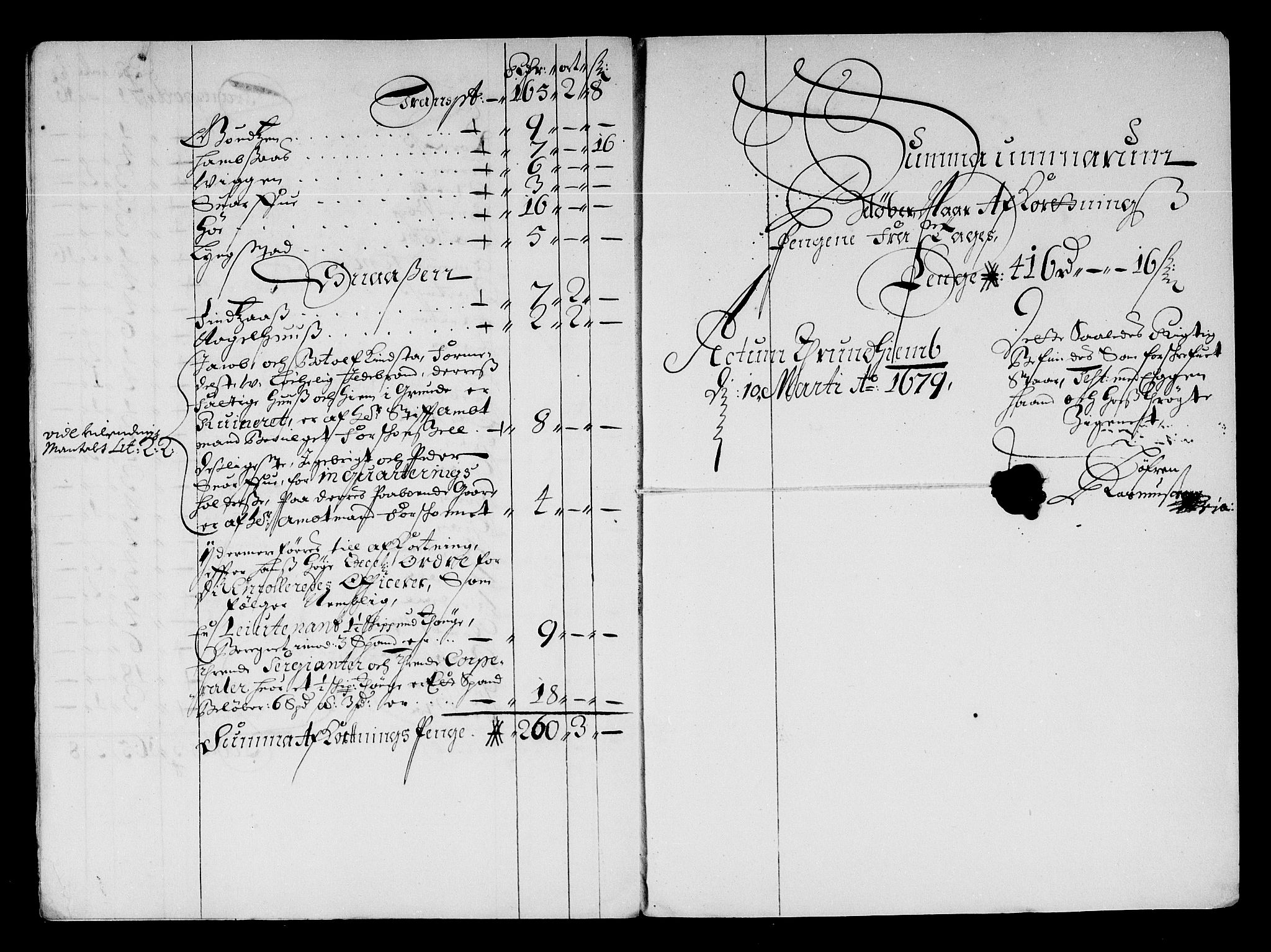 Rentekammeret inntil 1814, Reviderte regnskaper, Stiftamtstueregnskaper, Trondheim stiftamt og Nordland amt, AV/RA-EA-6044/R/Re/L0051: Trondheim stiftamt og Nordland amt, 1678