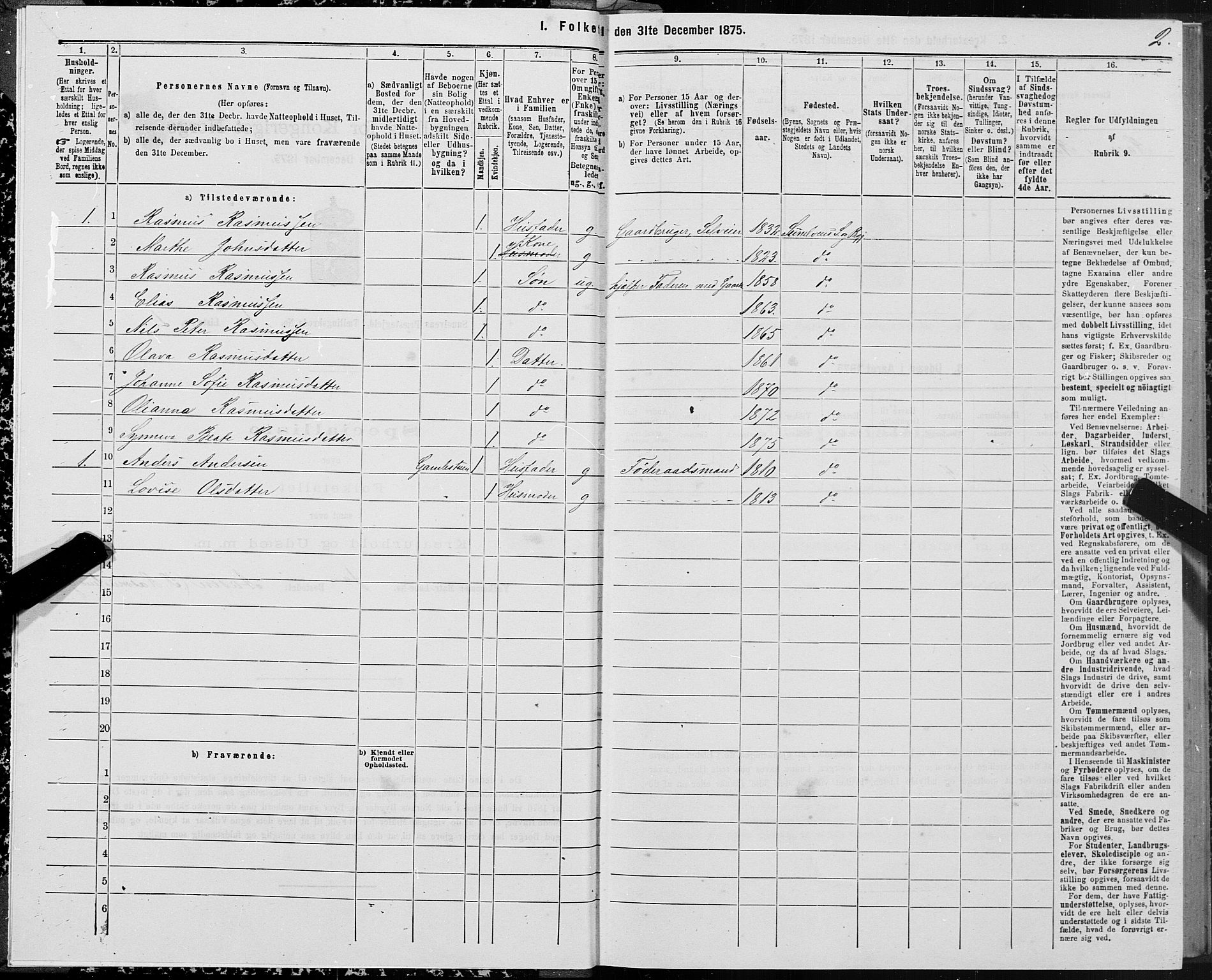 SAT, Folketelling 1875 for 1523P Sunnylven prestegjeld, 1875, s. 1002