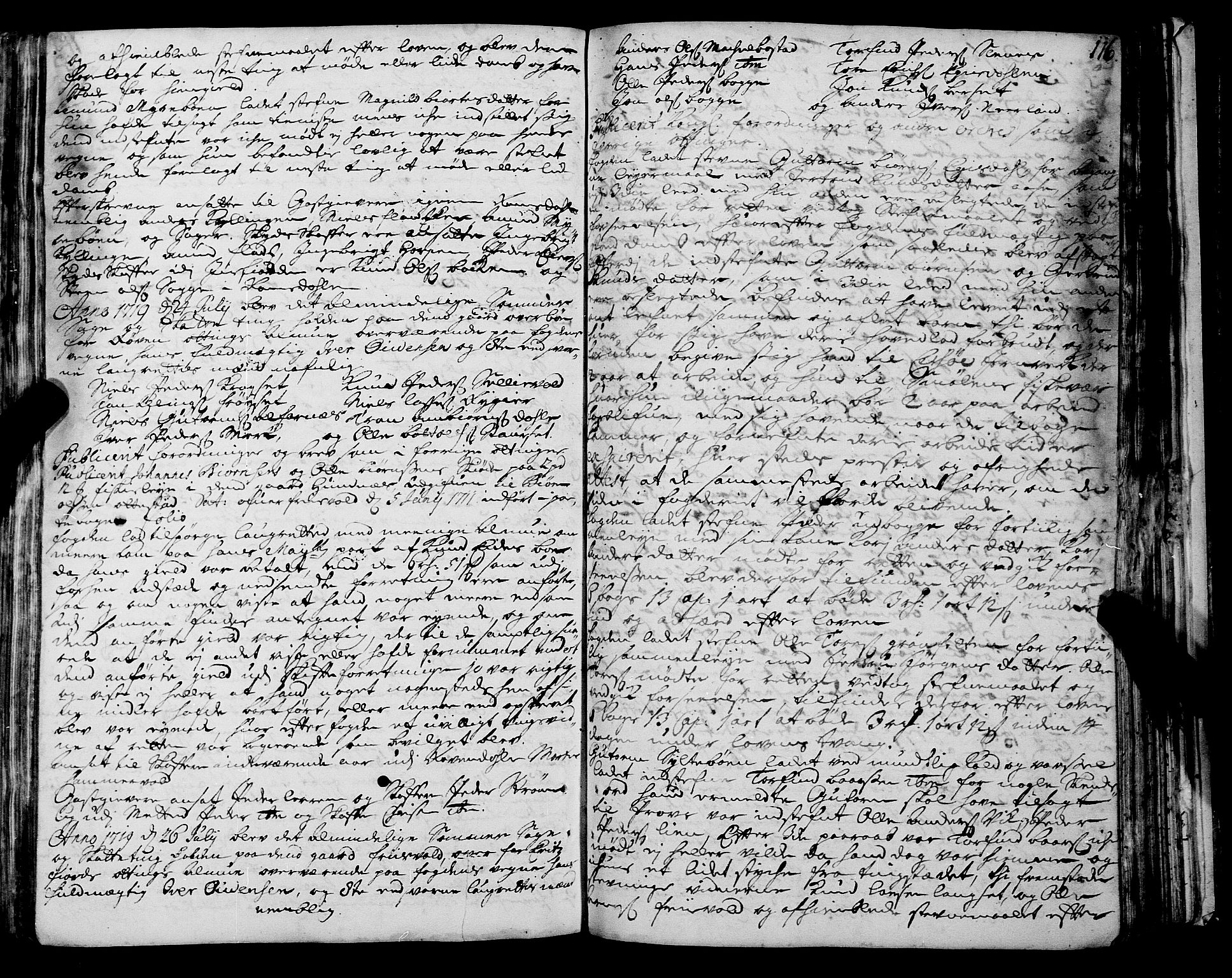 Romsdal sorenskriveri, AV/SAT-A-4149/1/1/1A/L0008: Tingbok, 1714-1721, s. 115b-116a