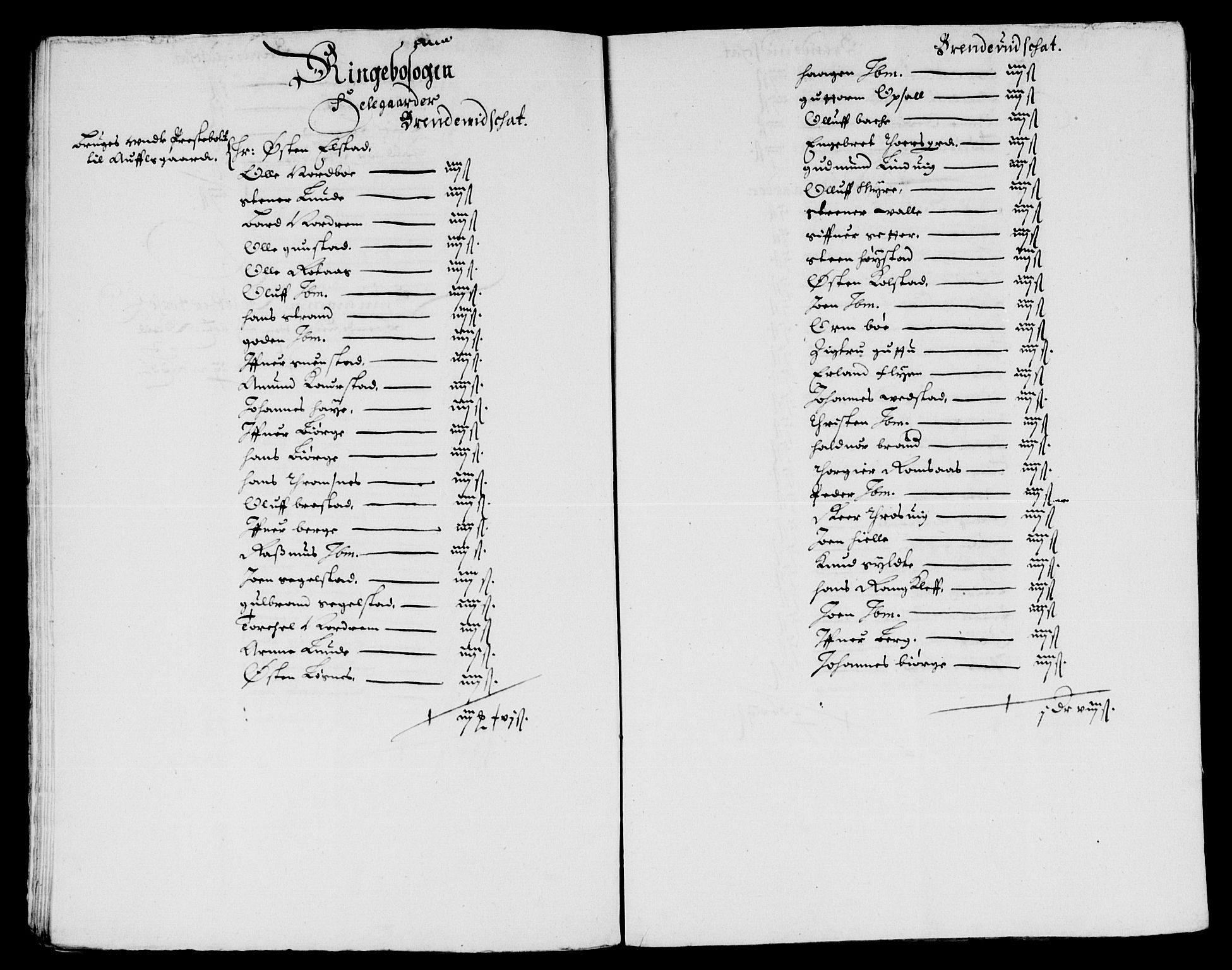 Rentekammeret inntil 1814, Reviderte regnskaper, Lensregnskaper, AV/RA-EA-5023/R/Rb/Rba/L0219: Akershus len, 1653