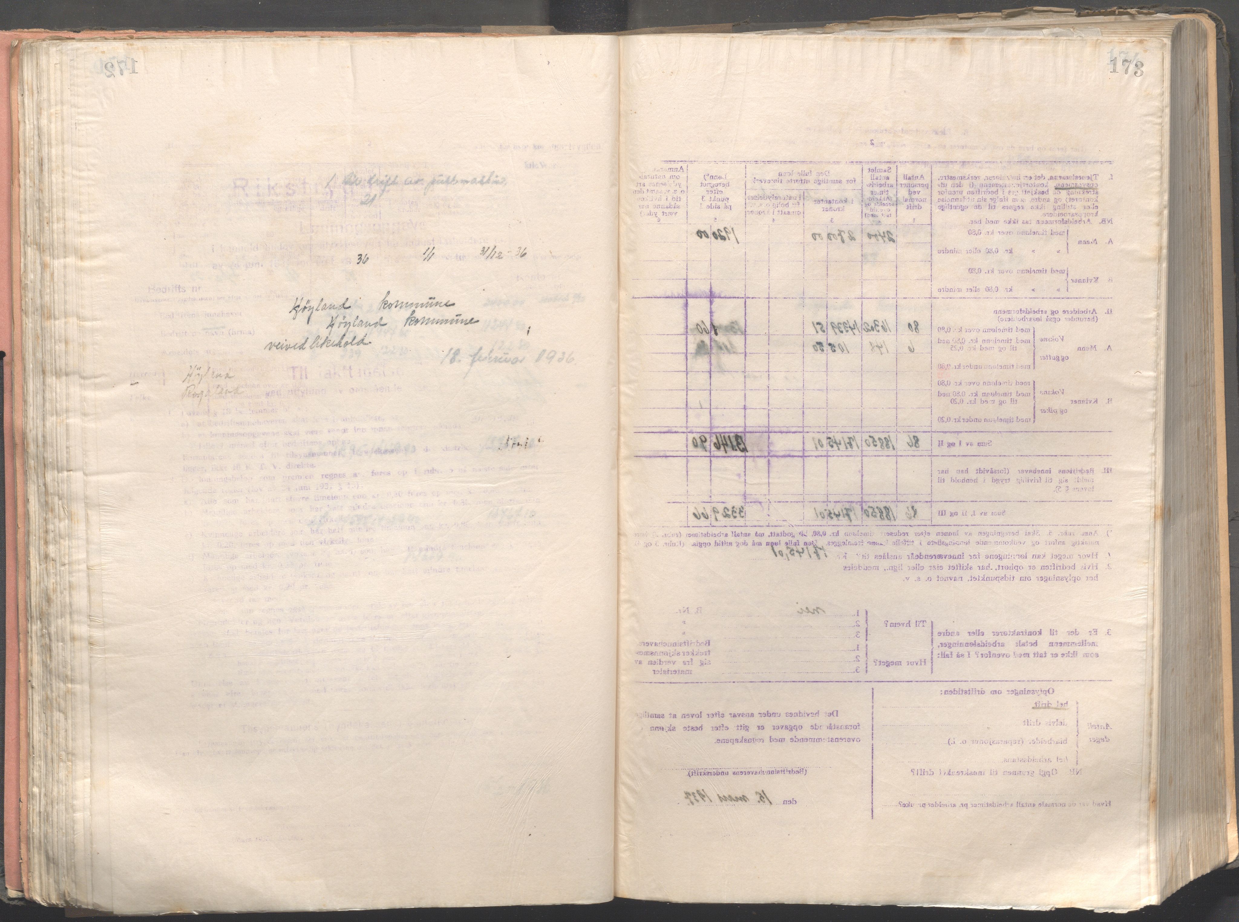 Høyland kommune - Formannskapet, IKAR/K-100046/B/L0004: Kopibok, 1916-1917, s. 173