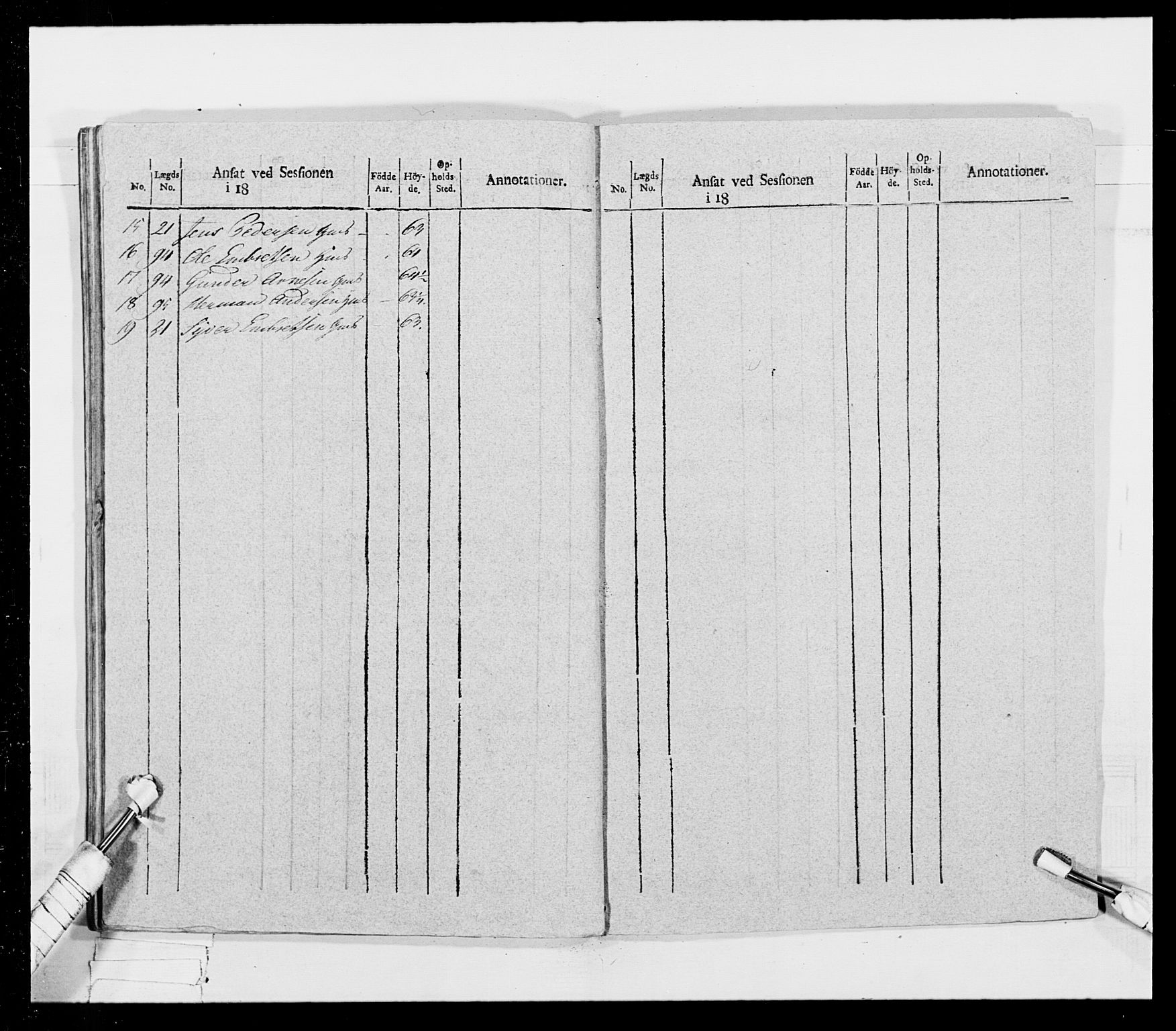 Generalitets- og kommissariatskollegiet, Det kongelige norske kommissariatskollegium, RA/EA-5420/E/Eh/L0026: Skiløperkompaniene, 1805-1810, s. 127