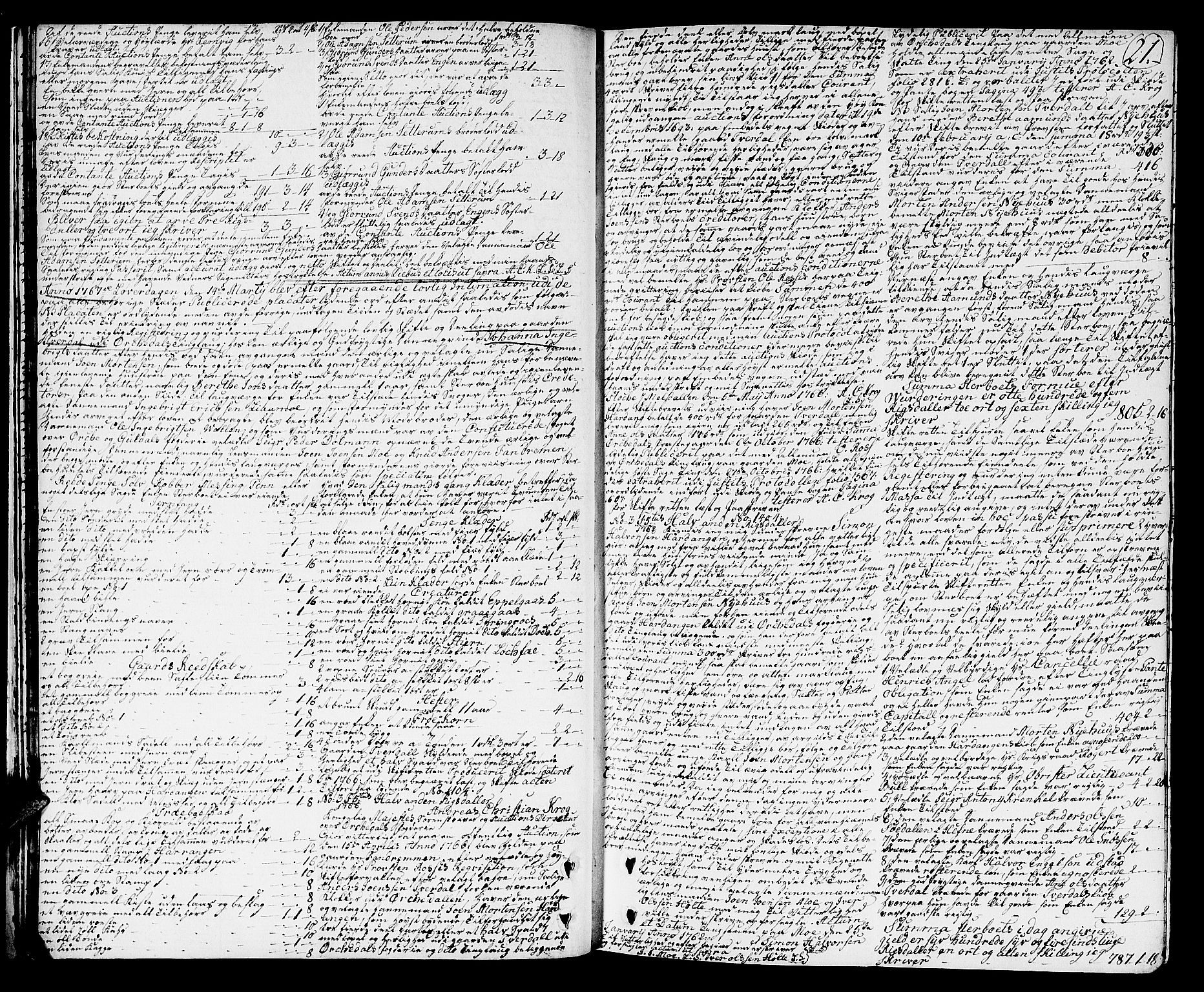 Orkdal sorenskriveri, AV/SAT-A-4169/1/3/3Aa/L0007: Skifteprotokoller, 1767-1782, s. 20b-21a