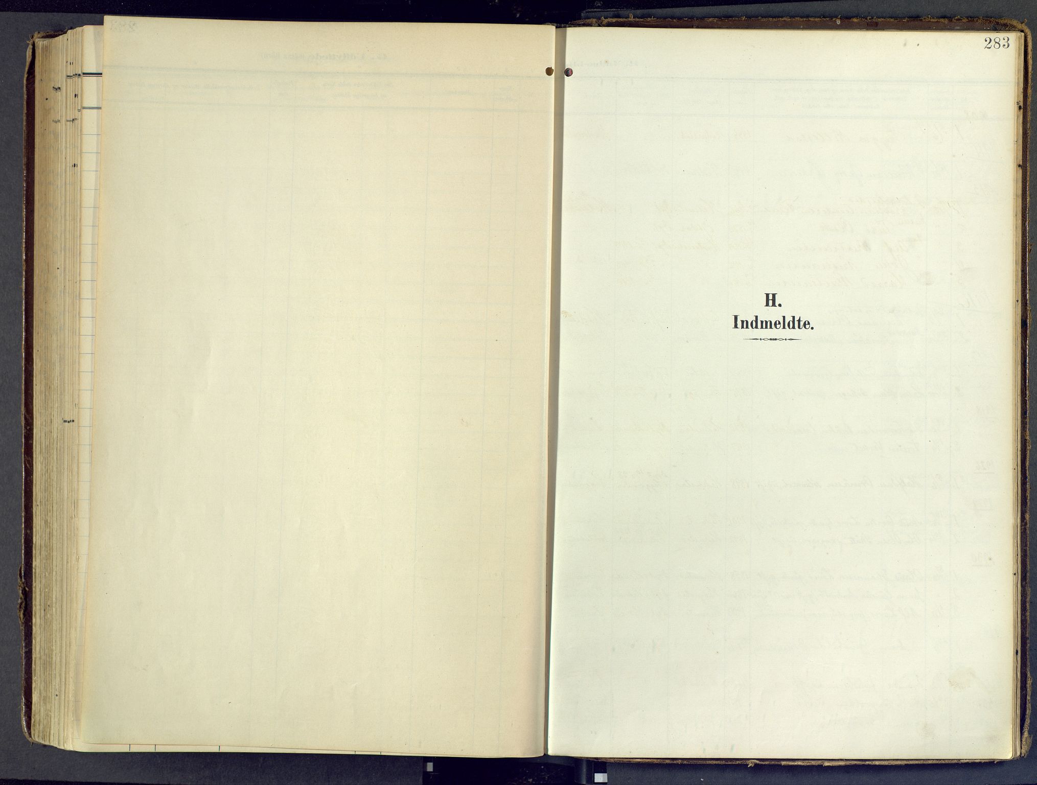 Sandsvær kirkebøker, SAKO/A-244/F/Fd/L0002: Ministerialbok nr. IV 2, 1906-1943, s. 283