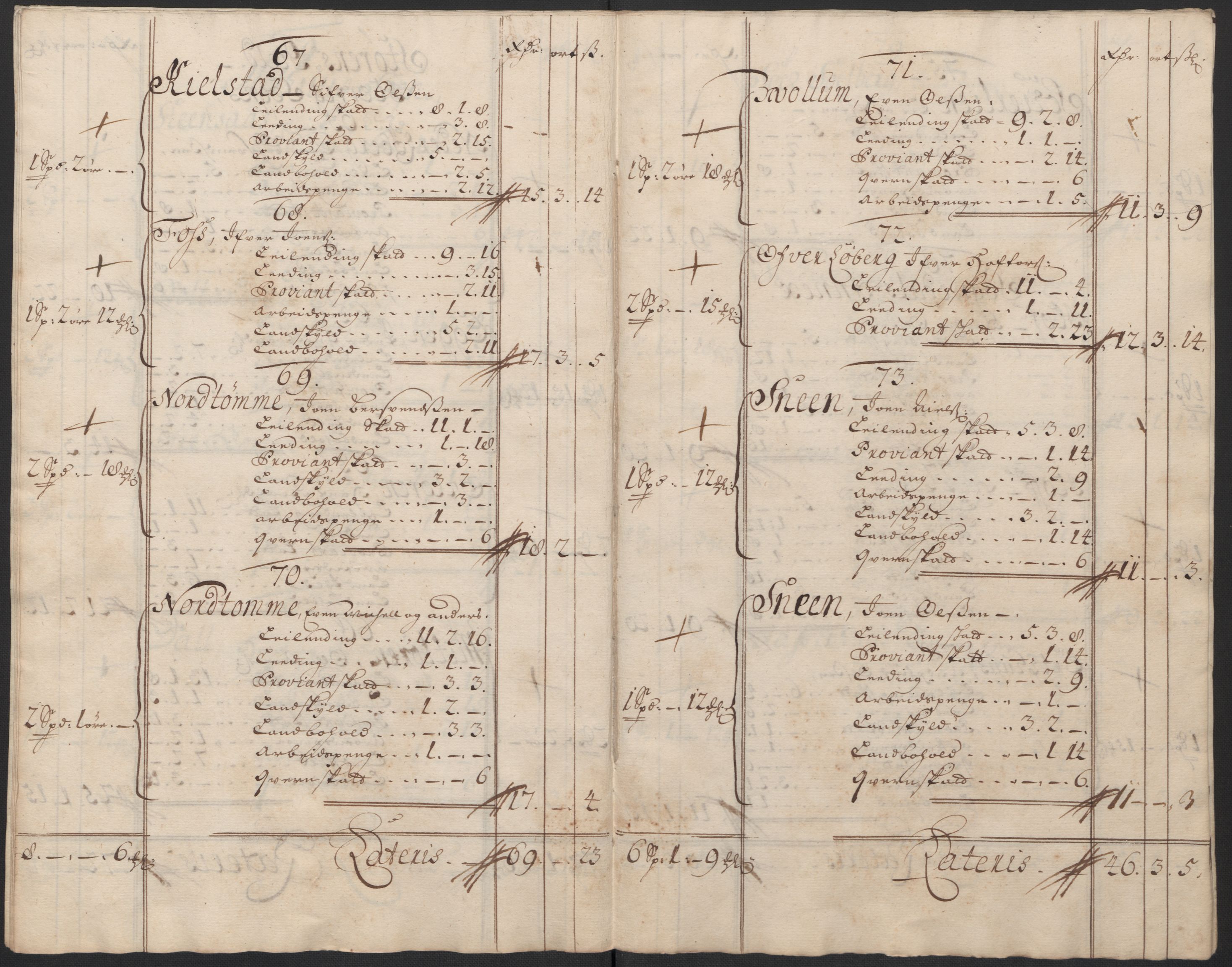 Rentekammeret inntil 1814, Reviderte regnskaper, Fogderegnskap, RA/EA-4092/R60/L3954: Fogderegnskap Orkdal og Gauldal, 1704, s. 413