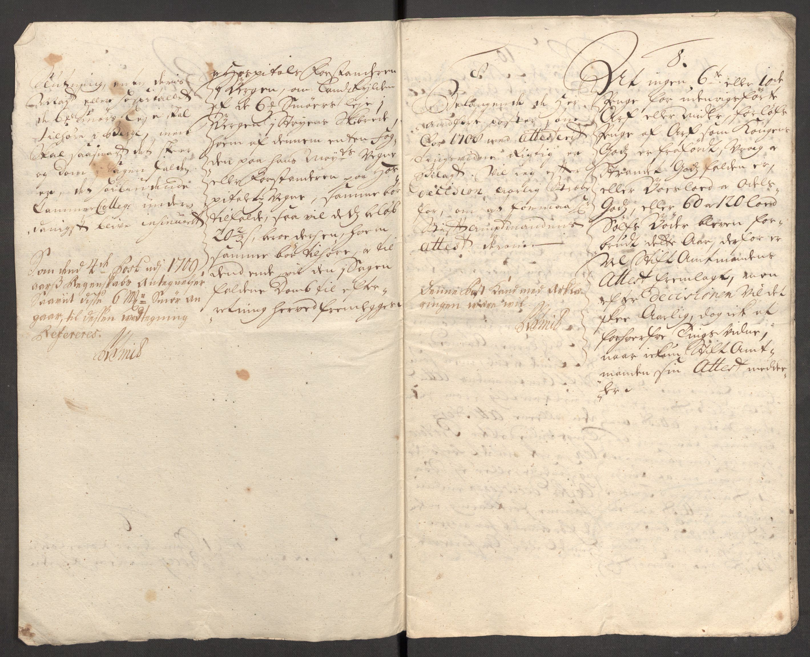 Rentekammeret inntil 1814, Reviderte regnskaper, Fogderegnskap, RA/EA-4092/R53/L3431: Fogderegnskap Sunn- og Nordfjord, 1708, s. 280