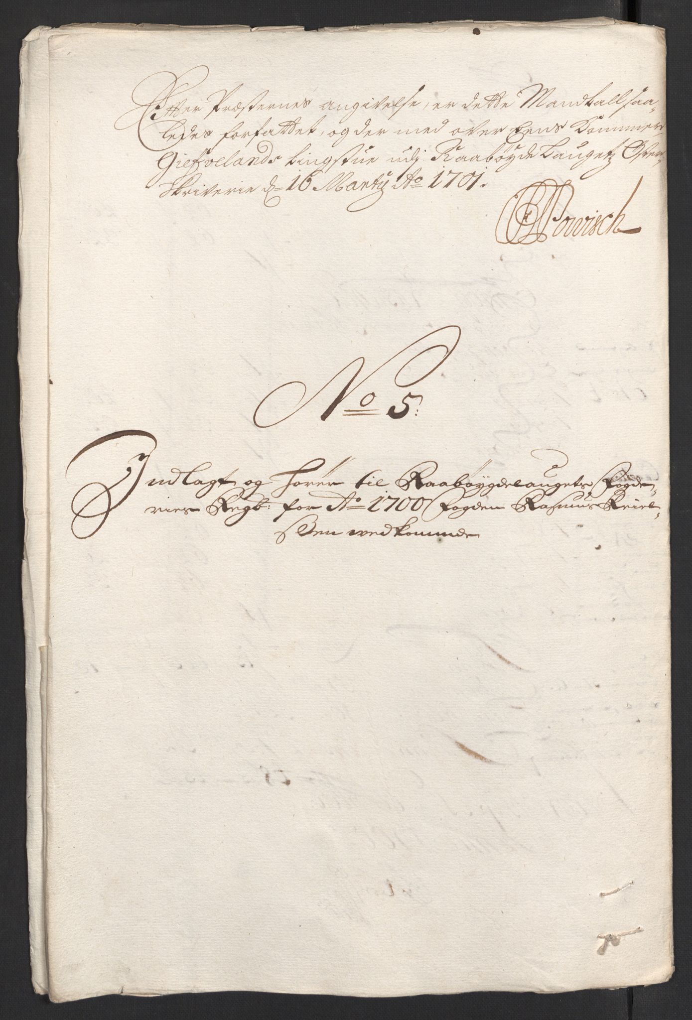 Rentekammeret inntil 1814, Reviderte regnskaper, Fogderegnskap, AV/RA-EA-4092/R40/L2446: Fogderegnskap Råbyggelag, 1700-1702, s. 46