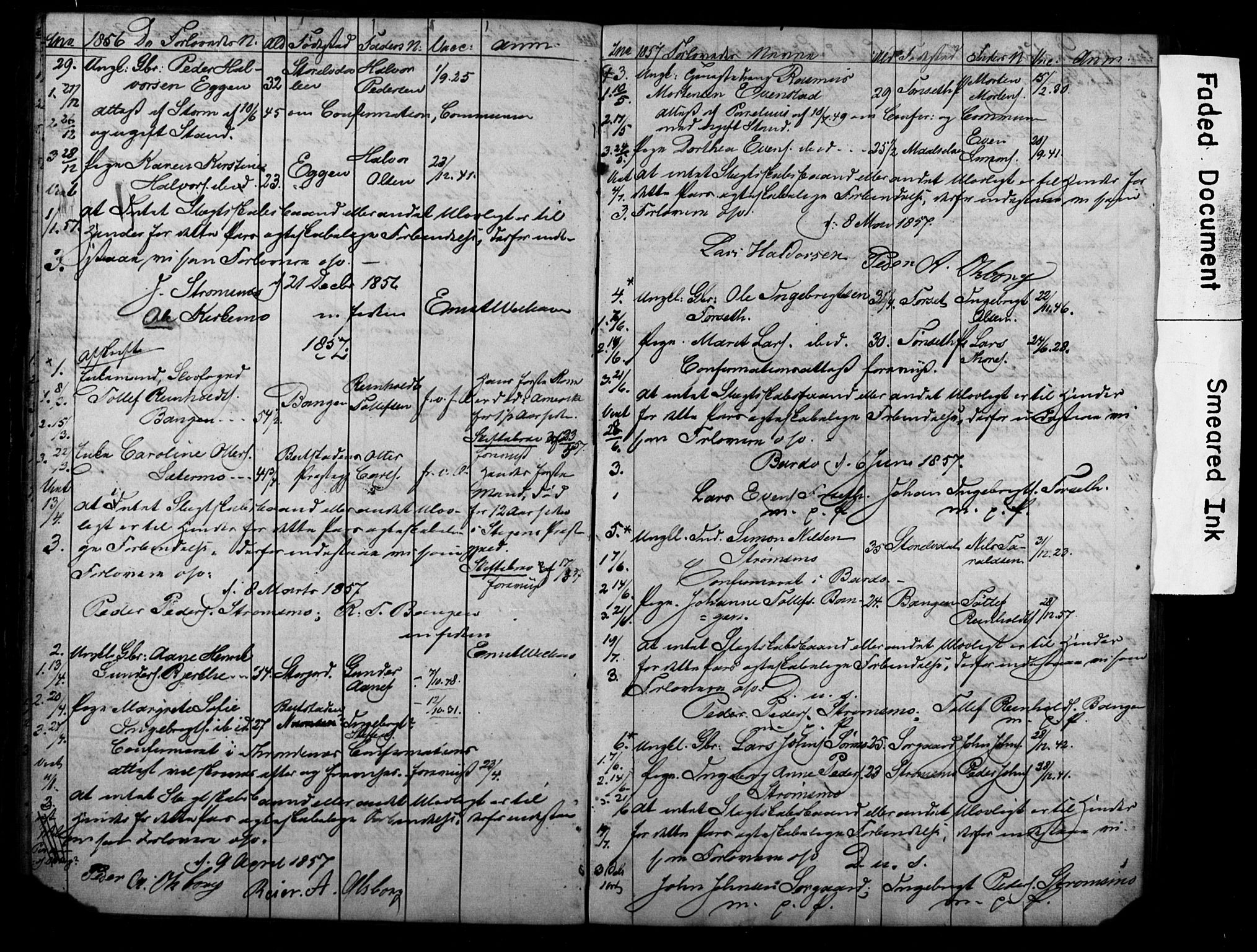Målselv sokneprestembete, AV/SATØ-S-1311/I/Id/L0037: Lysningsprotokoll nr. 37, 1853-1870