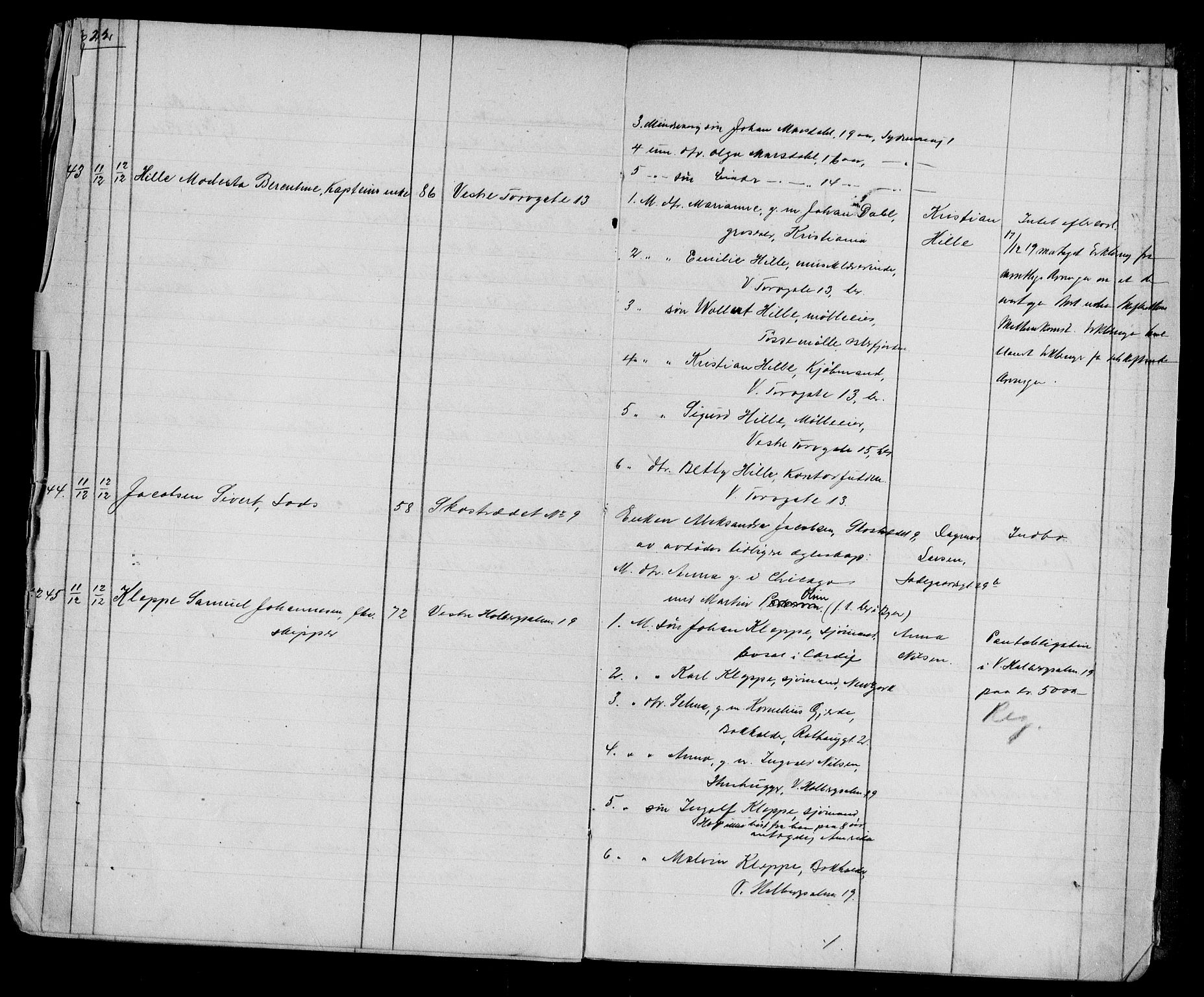 Byfogd og Byskriver i Bergen, AV/SAB-A-3401/06/06Na/L0012: Dødsfallsjournaler, 1918-1919, s. 622-623