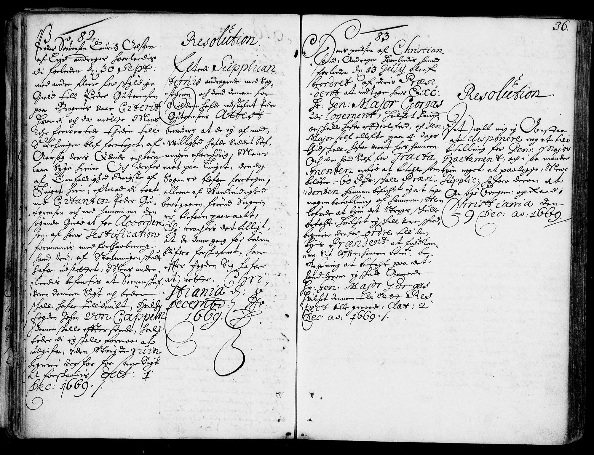 Stattholderembetet 1572-1771, AV/RA-EA-2870/Ad/L0002: Supplikasjons- og resolusjonsprotokoll, 1669-1671, s. 35b-36a