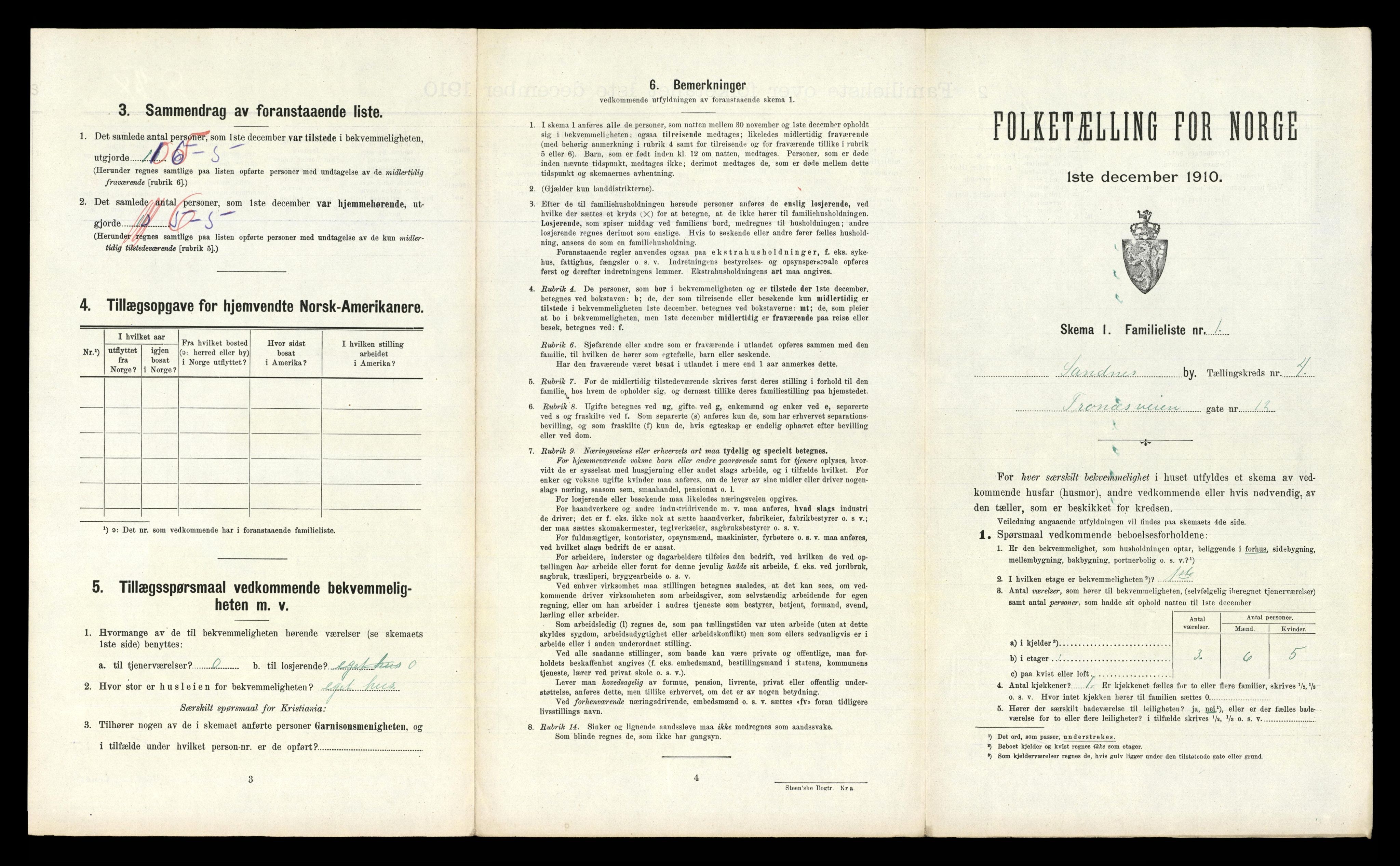 RA, Folketelling 1910 for 1102 Sandnes ladested, 1910, s. 534