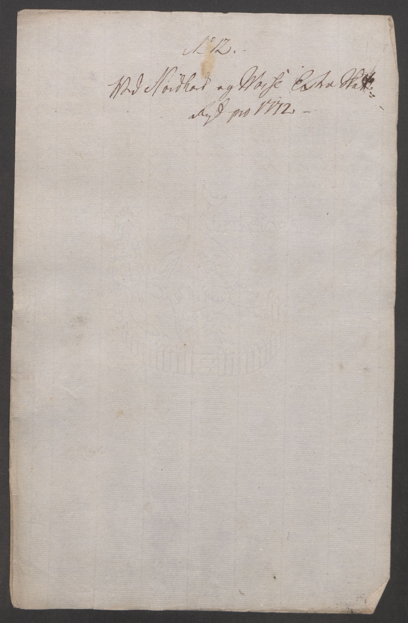 Rentekammeret inntil 1814, Reviderte regnskaper, Fogderegnskap, RA/EA-4092/R51/L3303: Ekstraskatten Nordhordland og Voss, 1762-1772, s. 697