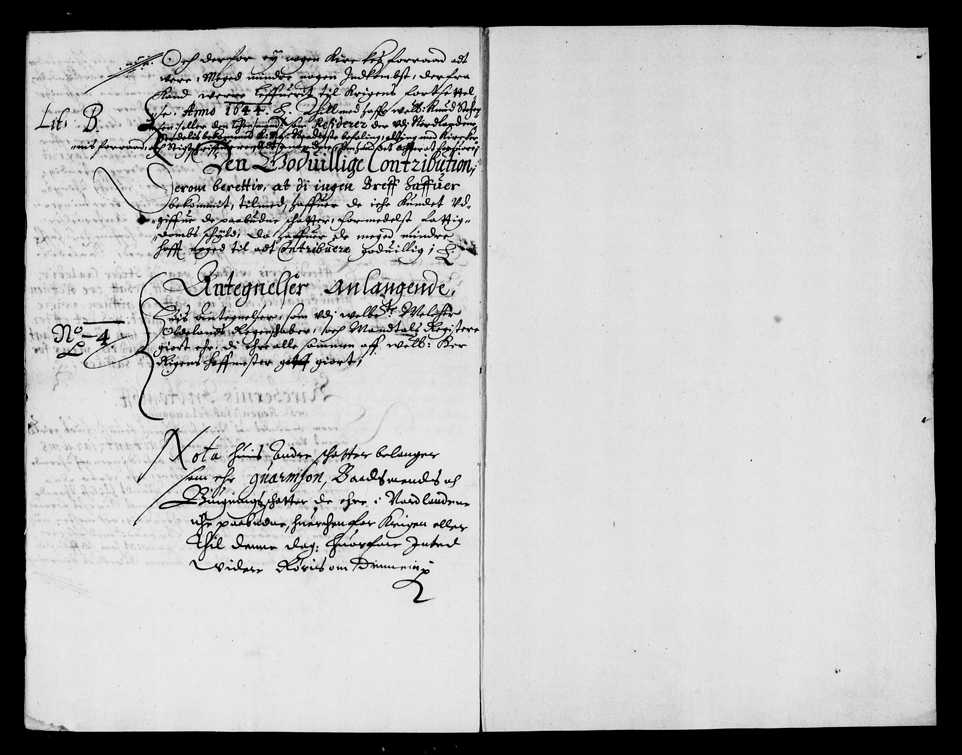 Rentekammeret inntil 1814, Reviderte regnskaper, Lensregnskaper, RA/EA-5023/R/Rb/Rbz/L0031: Nordlandenes len, 1638-1646