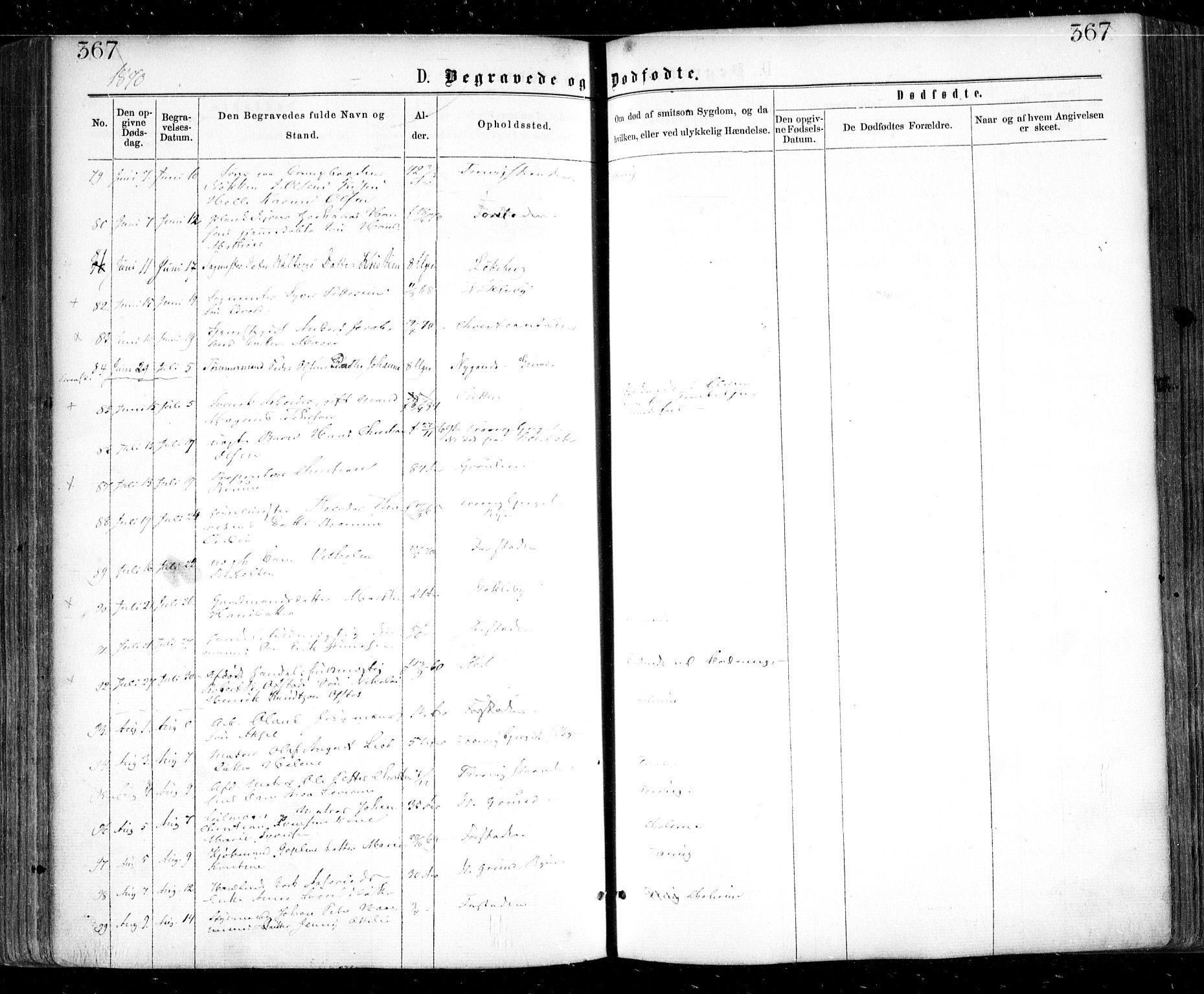 Glemmen prestekontor Kirkebøker, AV/SAO-A-10908/F/Fa/L0008: Ministerialbok nr. 8, 1862-1871, s. 367