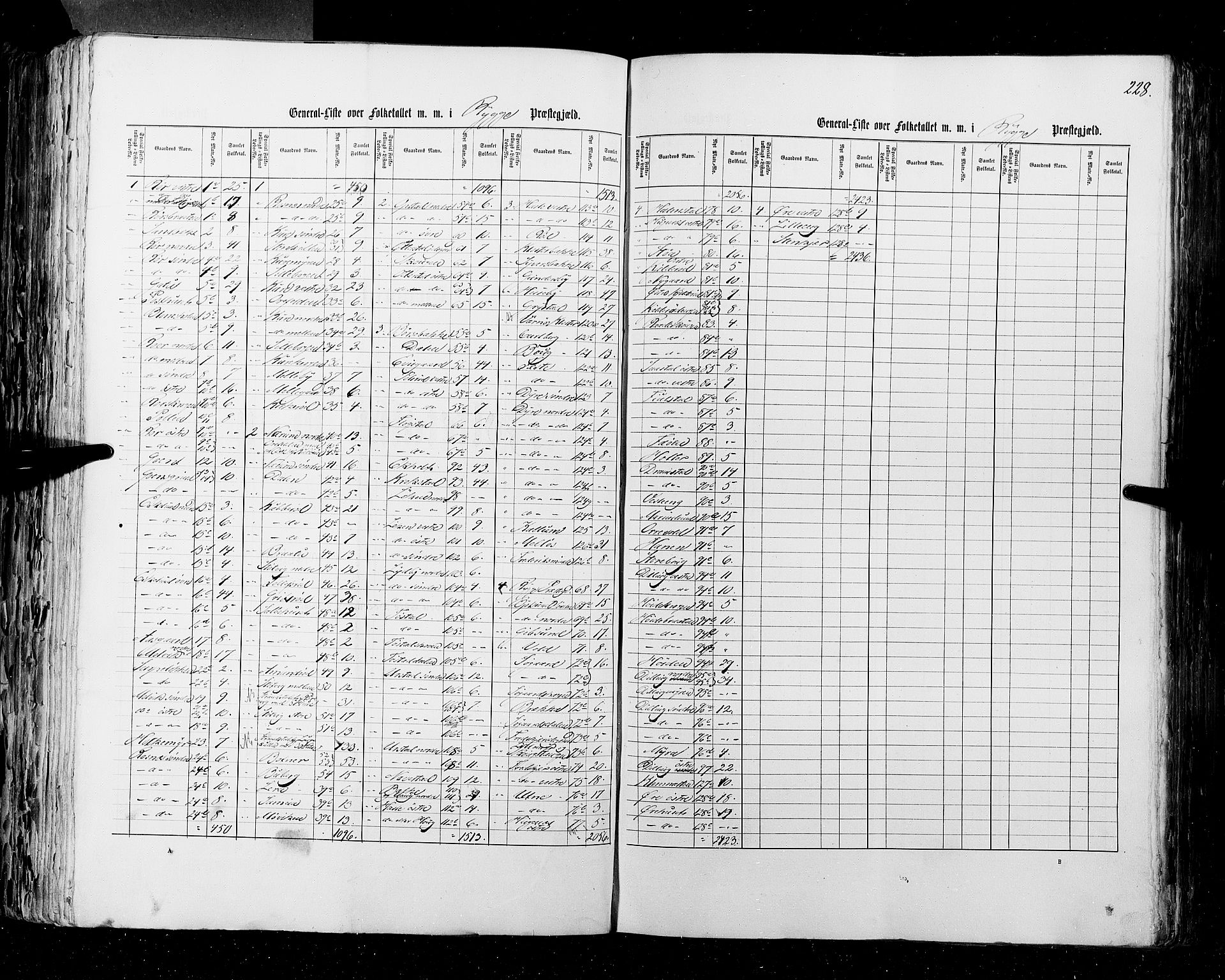 RA, Folketellingen 1855, bind 1: Akershus amt, Smålenenes amt og Hedemarken amt, 1855, s. 228