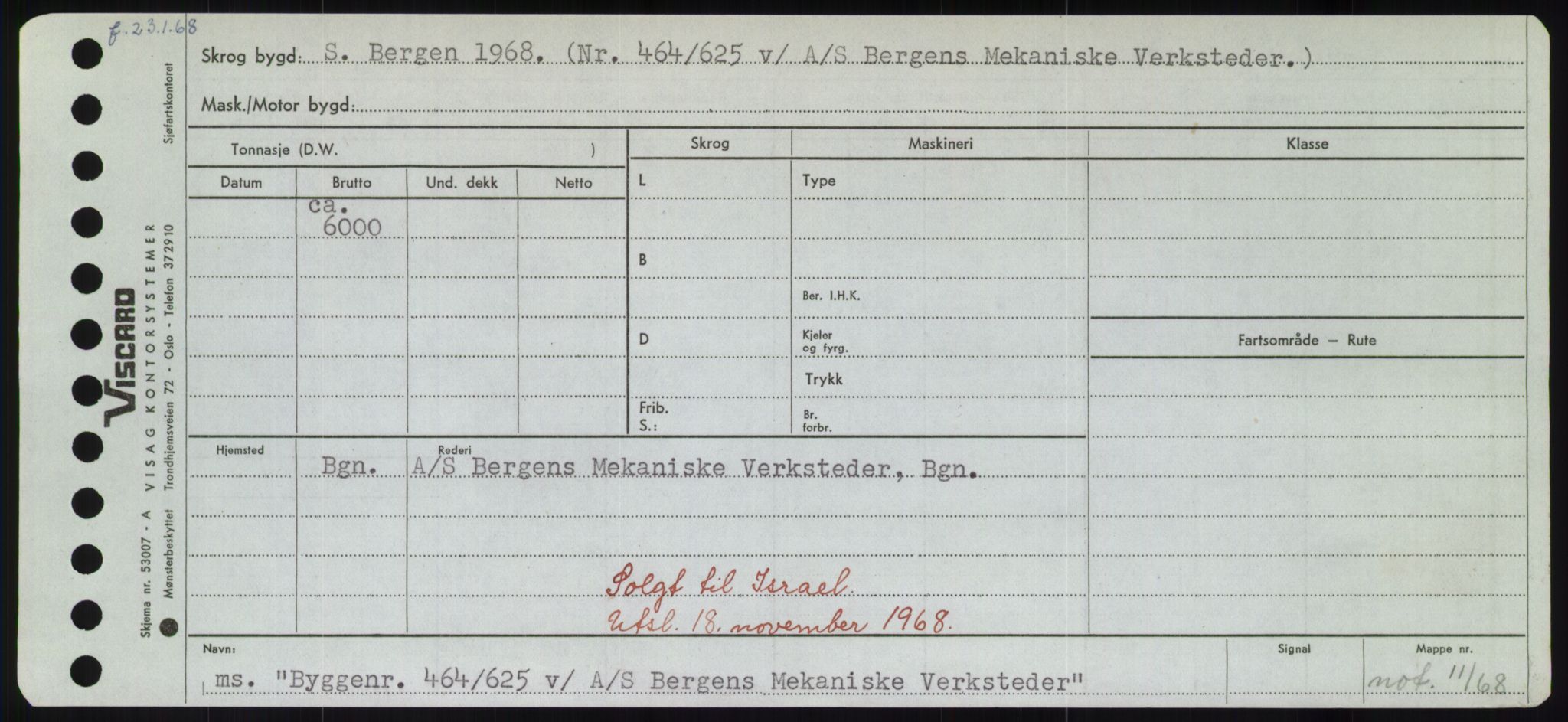 Sjøfartsdirektoratet med forløpere, Skipsmålingen, AV/RA-S-1627/H/Hd/L0006: Fartøy, Byg-Båt, s. 13