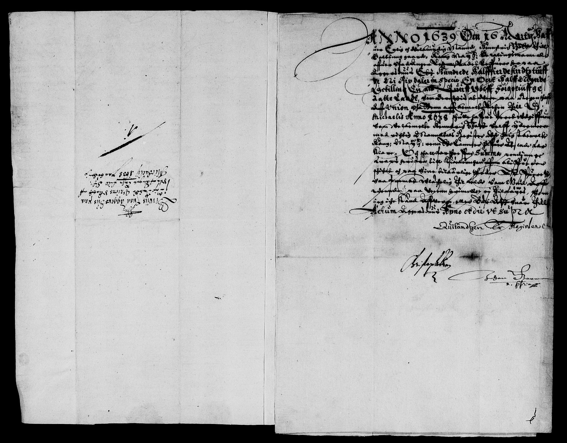 Rentekammeret inntil 1814, Reviderte regnskaper, Lensregnskaper, AV/RA-EA-5023/R/Rb/Rbs/L0023: Stavanger len, 1638-1640