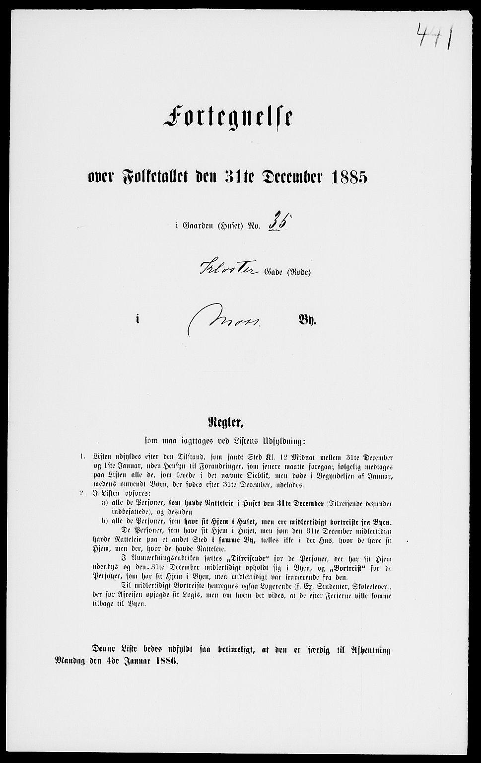 RA, Folketelling 1885 for 0104 Moss kjøpstad, 1885, s. 984