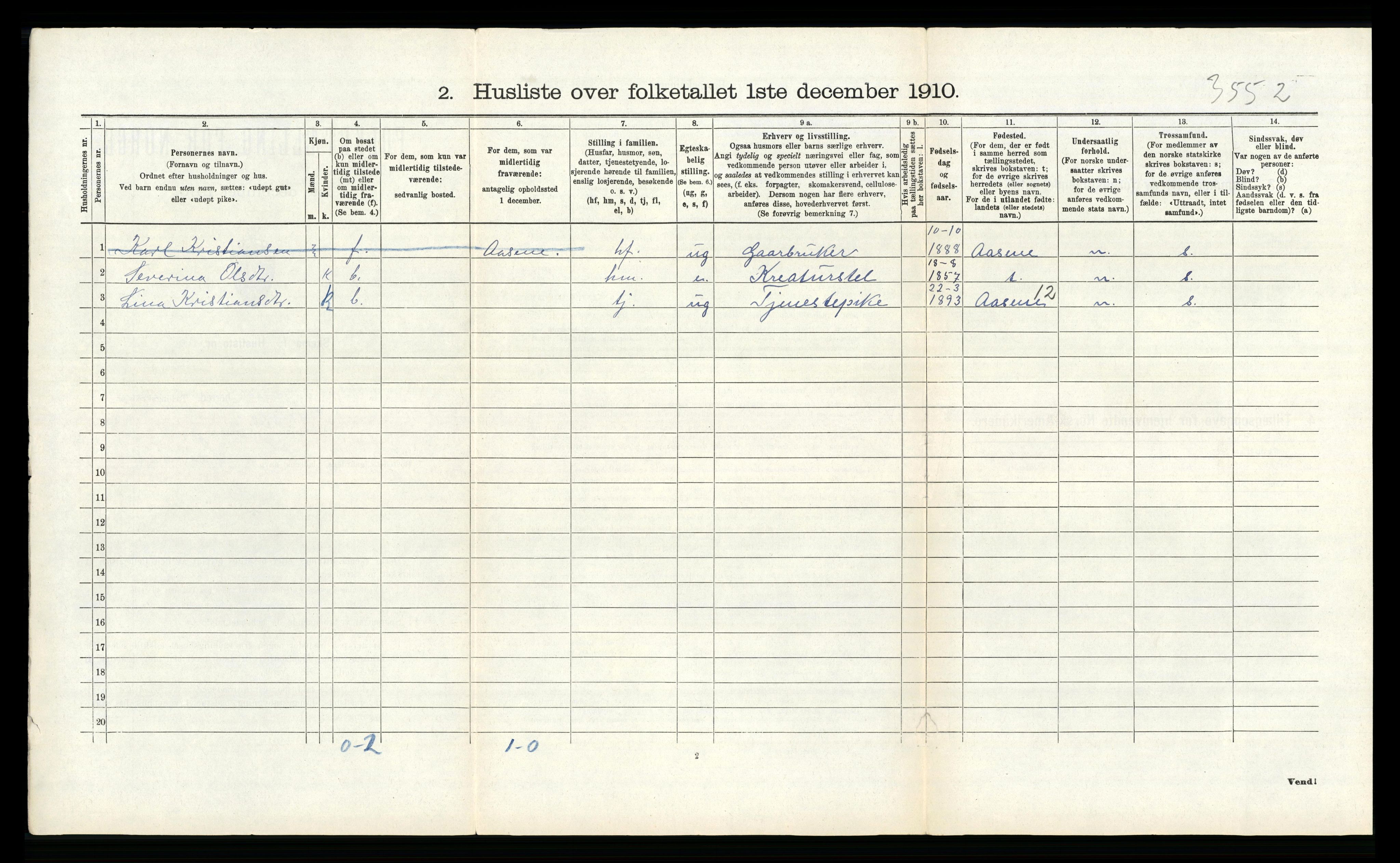 RA, Folketelling 1910 for 1257 Alversund herred, 1910, s. 113