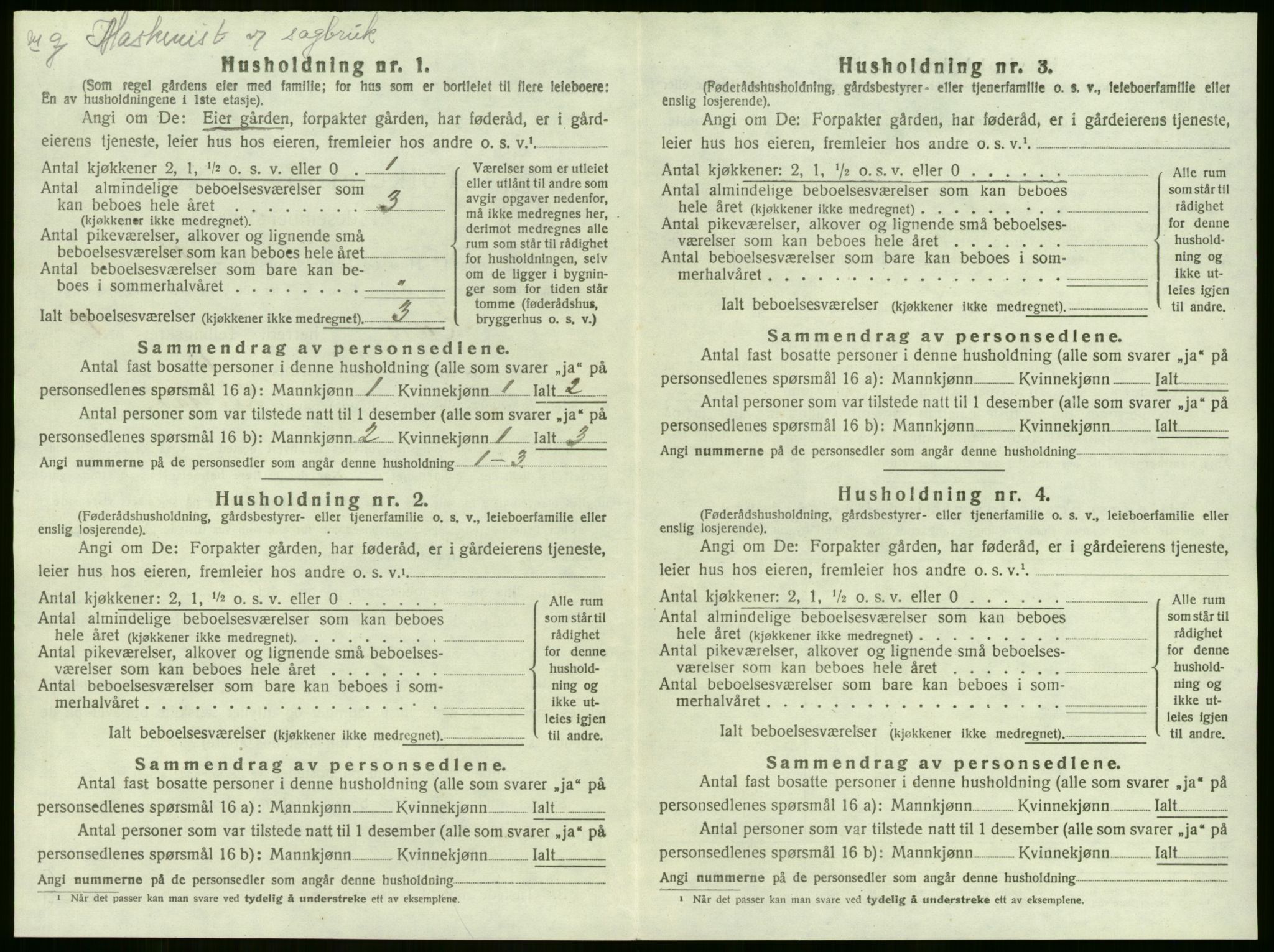 SAKO, Folketelling 1920 for 0626 Lier herred, 1920, s. 88