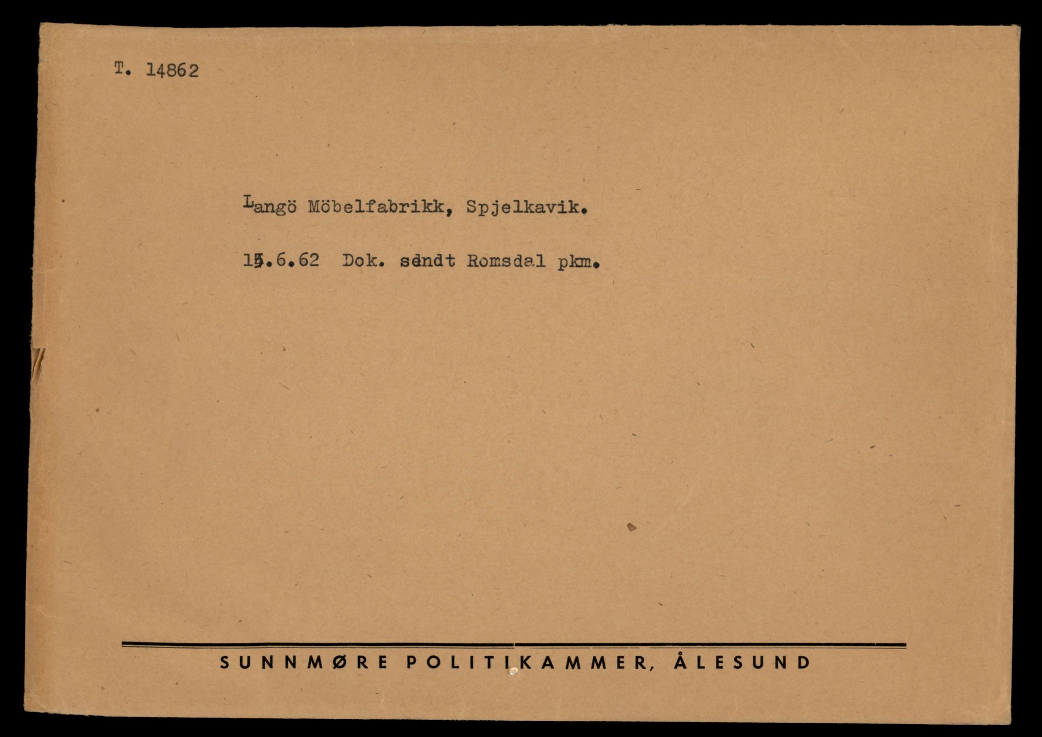 Møre og Romsdal vegkontor - Ålesund trafikkstasjon, AV/SAT-A-4099/F/Fe/L0048: Registreringskort for kjøretøy T 14721 - T 14863, 1927-1998, s. 3235
