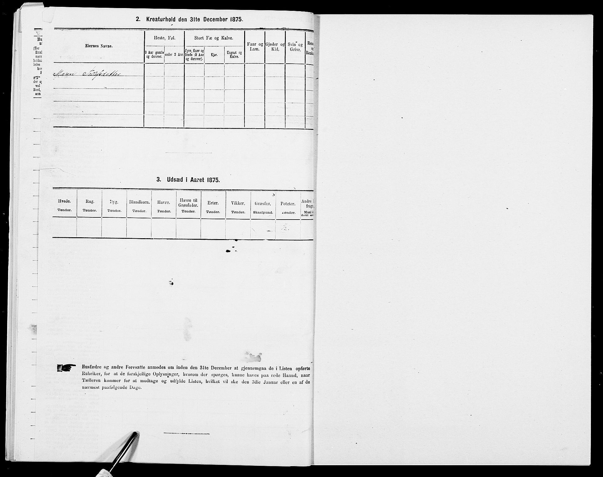 SAK, Folketelling 1875 for 0919P Froland prestegjeld, 1875, s. 577