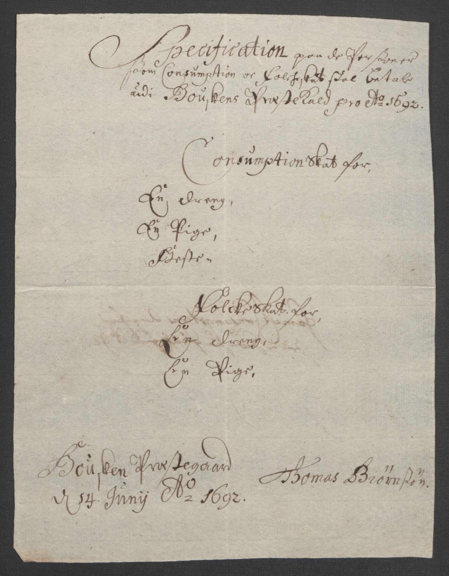 Rentekammeret inntil 1814, Reviderte regnskaper, Fogderegnskap, AV/RA-EA-4092/R47/L2856: Fogderegnskap Ryfylke, 1689-1693, s. 503