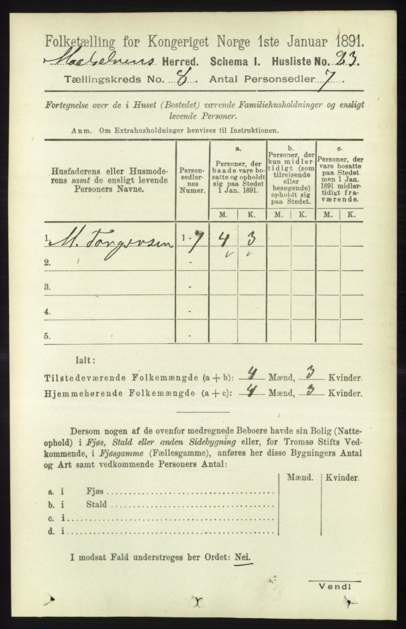 RA, Folketelling 1891 for 1924 Målselv herred, 1891, s. 2522