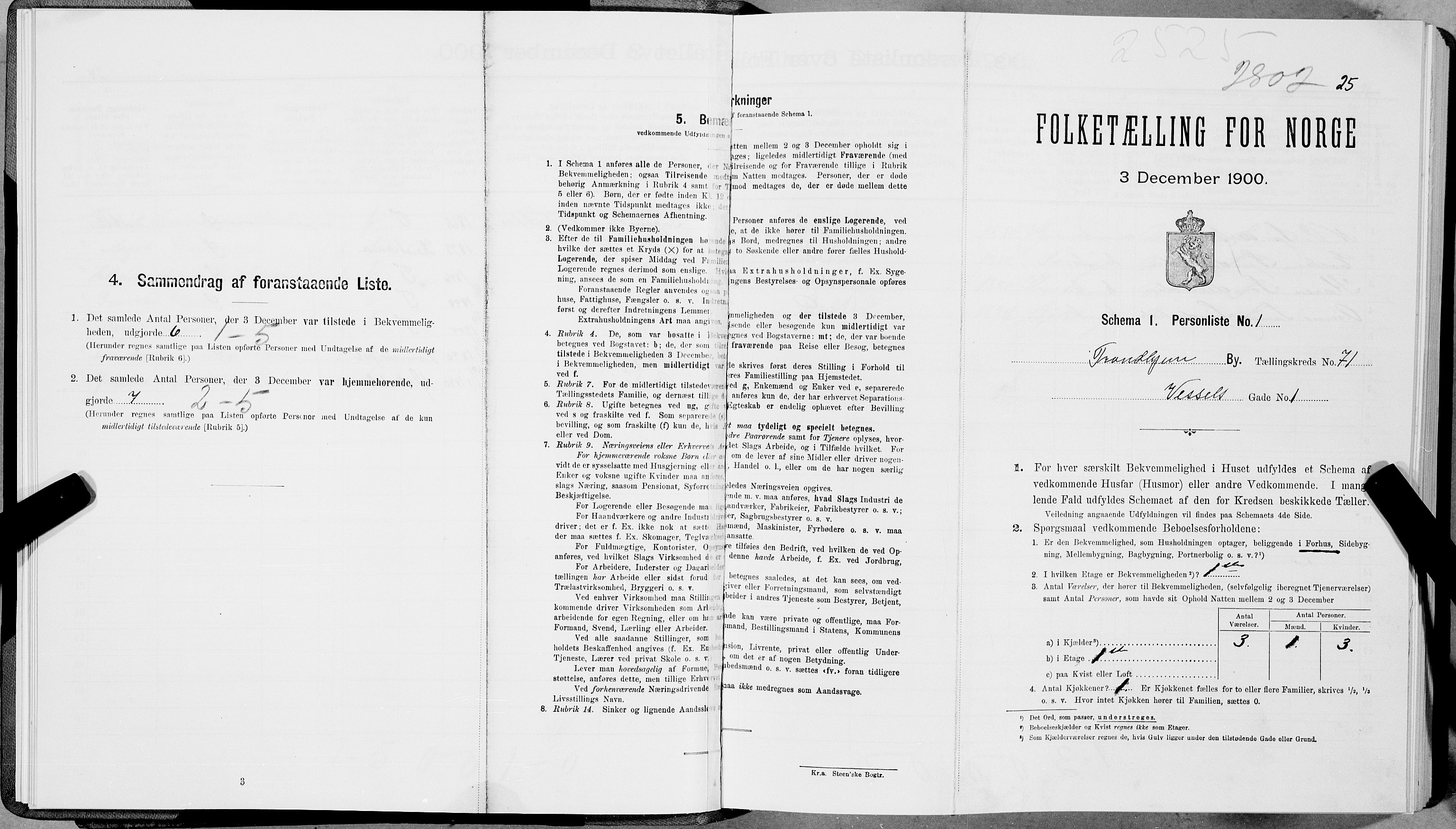 SAT, Folketelling 1900 for 1601 Trondheim kjøpstad, 1900, s. 13237