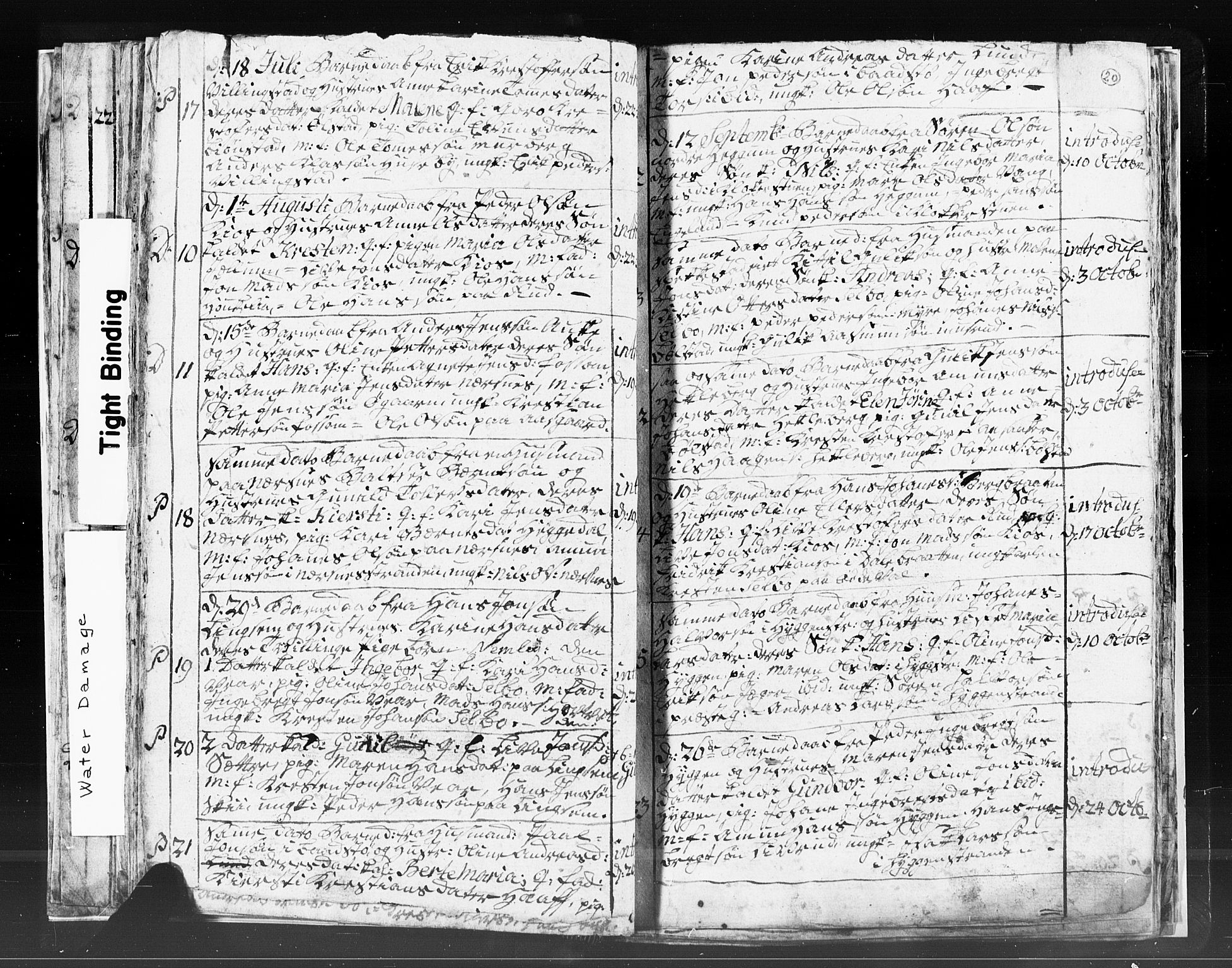 Røyken kirkebøker, SAKO/A-241/G/Ga/L0002: Klokkerbok nr. 2, 1797-1810, s. 20
