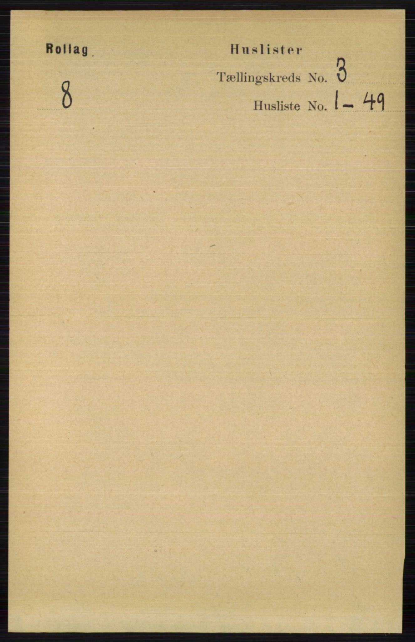 RA, Folketelling 1891 for 0632 Rollag herred, 1891, s. 860
