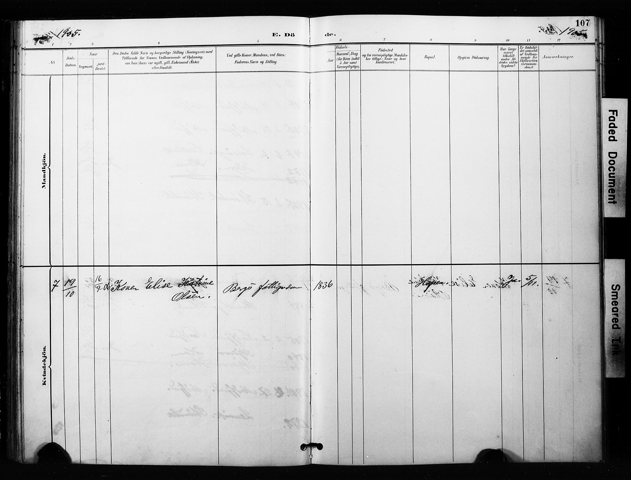 Berg sokneprestkontor, SATØ/S-1318/G/Ga/Gaa/L0005kirke: Ministerialbok nr. 5, 1894-1905, s. 107
