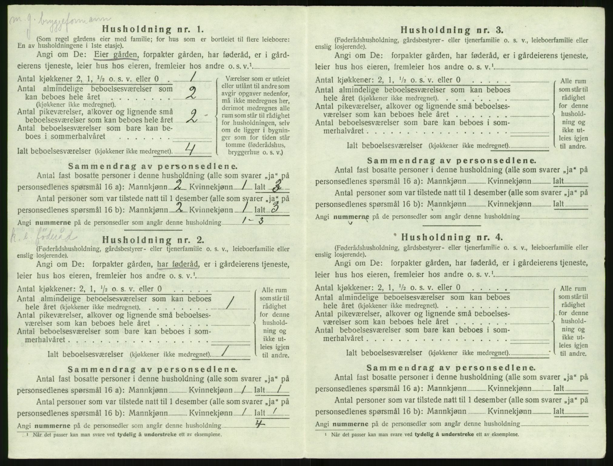 SAT, Folketelling 1920 for 1516 Ulstein herred, 1920, s. 265