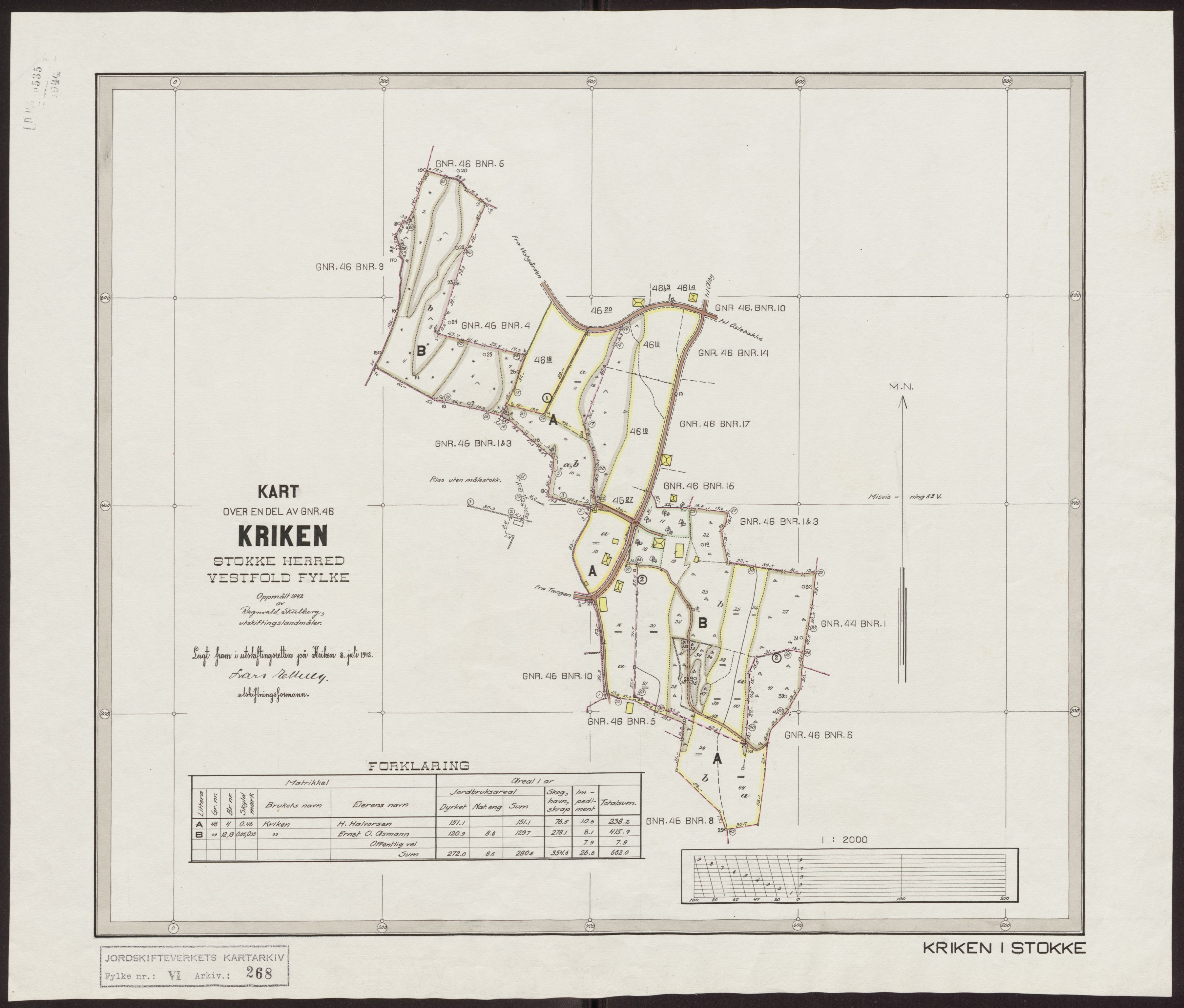 Jordskifteverkets kartarkiv, RA/S-3929/T, 1859-1988, s. 312