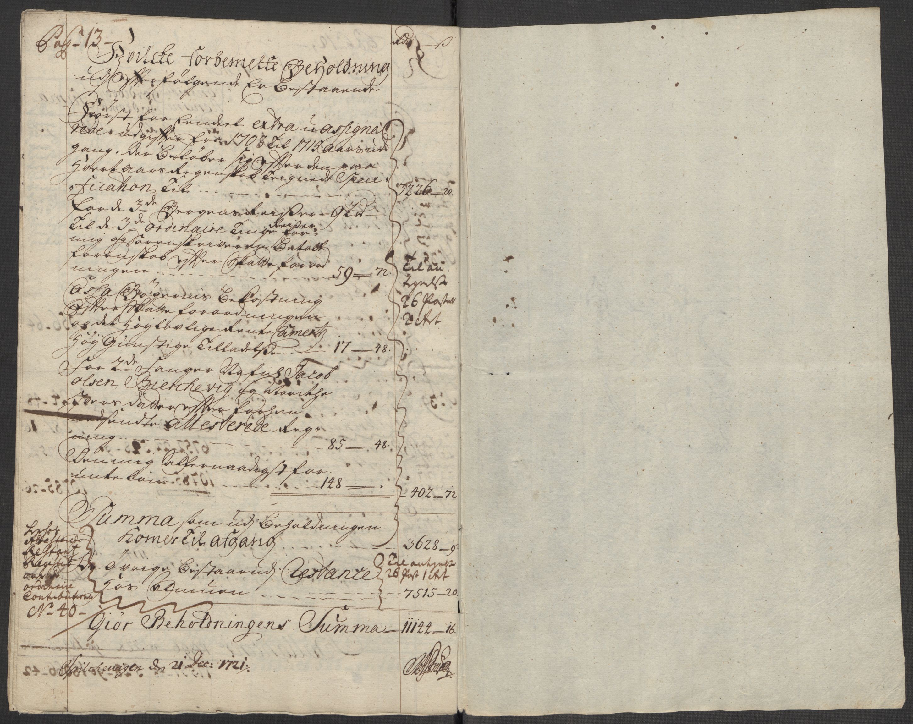 Rentekammeret inntil 1814, Reviderte regnskaper, Fogderegnskap, RA/EA-4092/R54/L3568: Fogderegnskap Sunnmøre, 1716, s. 10